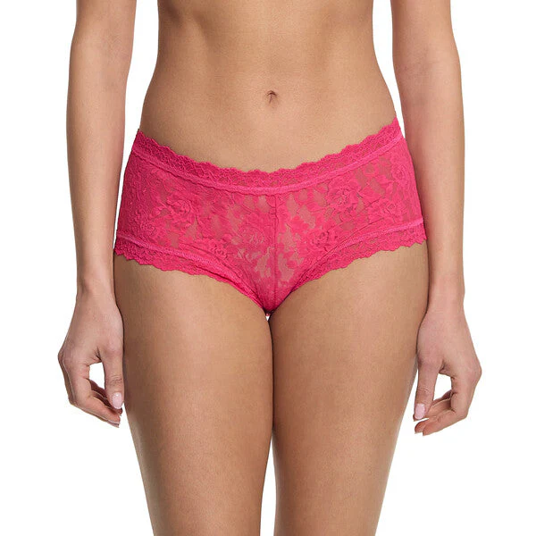Signature Lace Boyshort | Sweet Tart (Pink) - Image 2