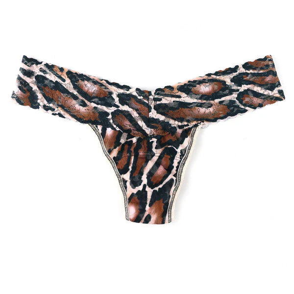Signature Lace Low Rise Thong - I | Natural Rhythm