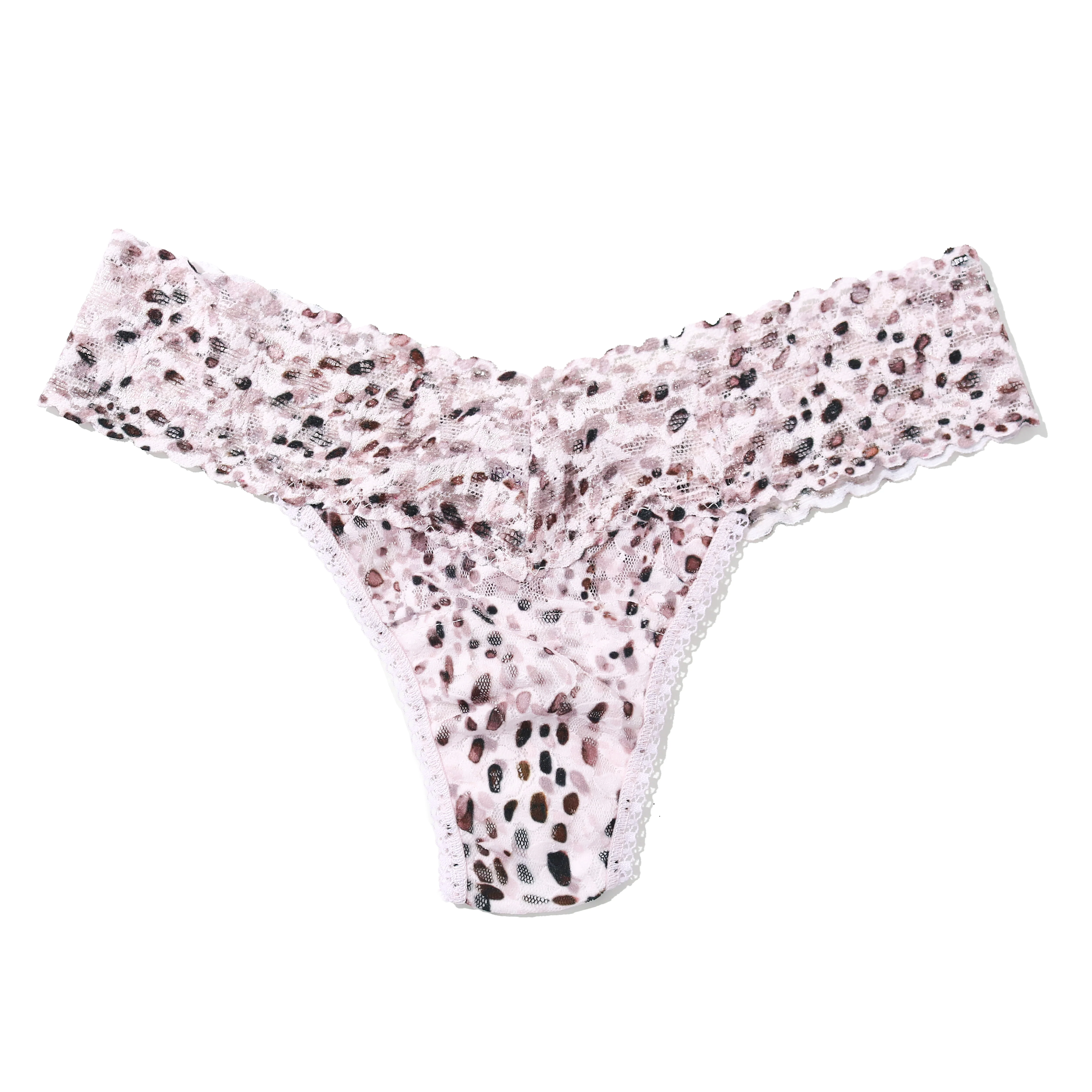 Signature Lace Low Rise Thong | Unconventional (White) - Image 2