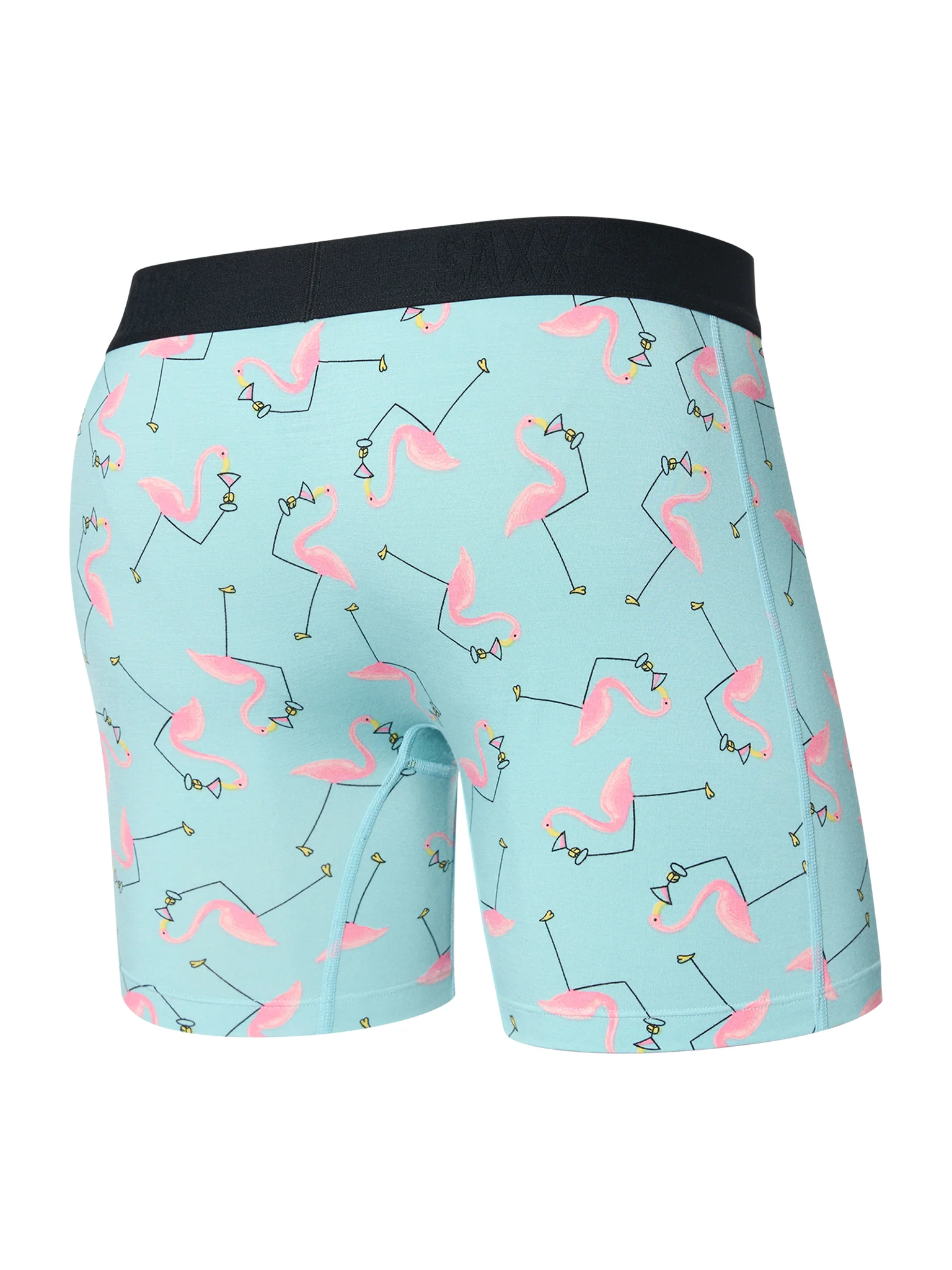 Signature Lace Original Rise Thong & Saxx Boxer Brief | Drinko Flamingo - Image 19