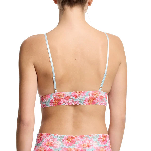 Signature Lace Padded Bralette | First Bloom (Blue) - Image 3