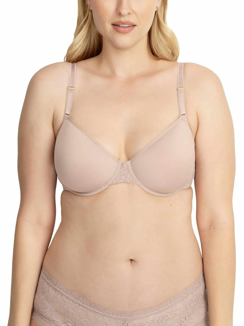 Signature Lace T-Shirt Bra | Chai - Image 3