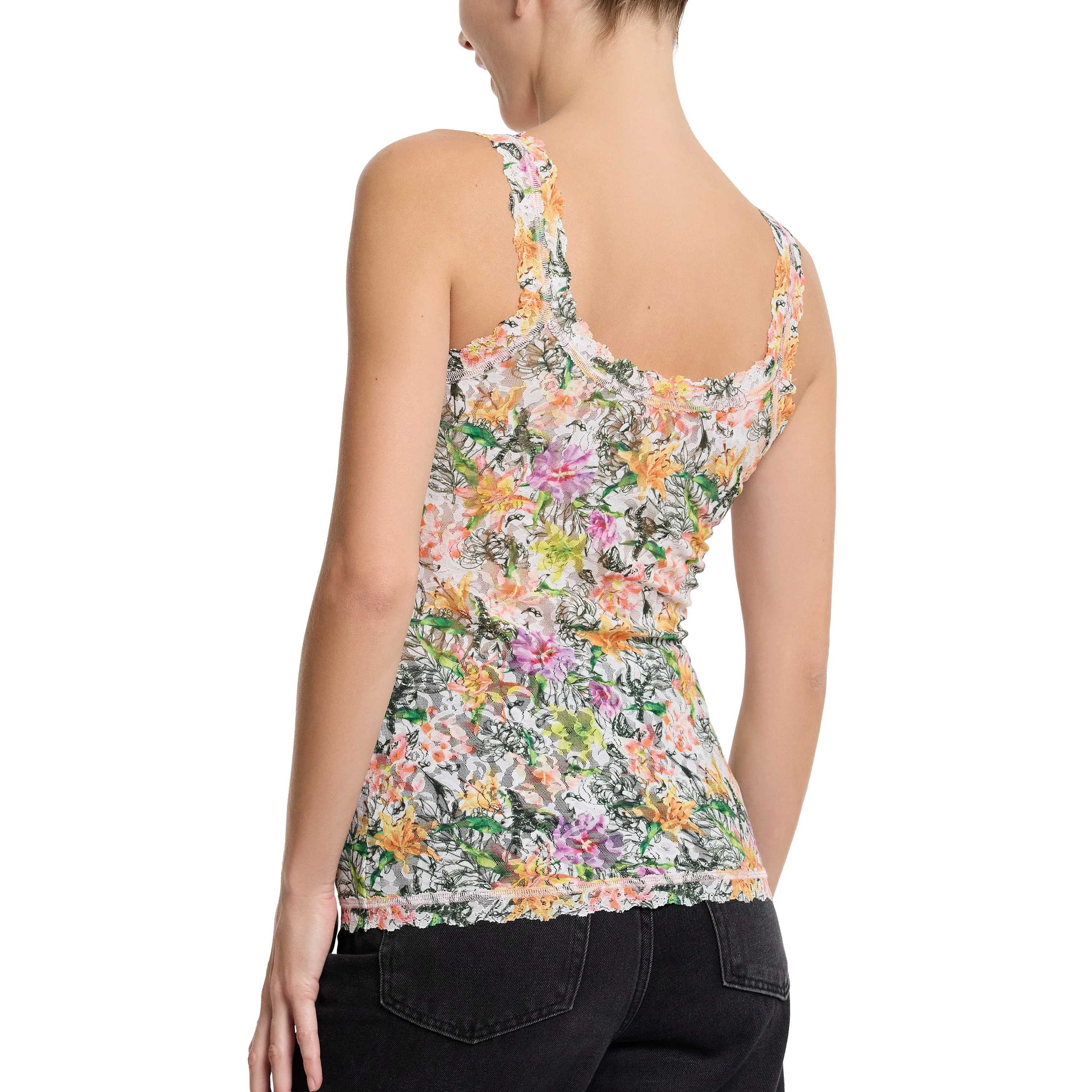 Signature Lace Unlined Camisole | Botany (White) - Image 11