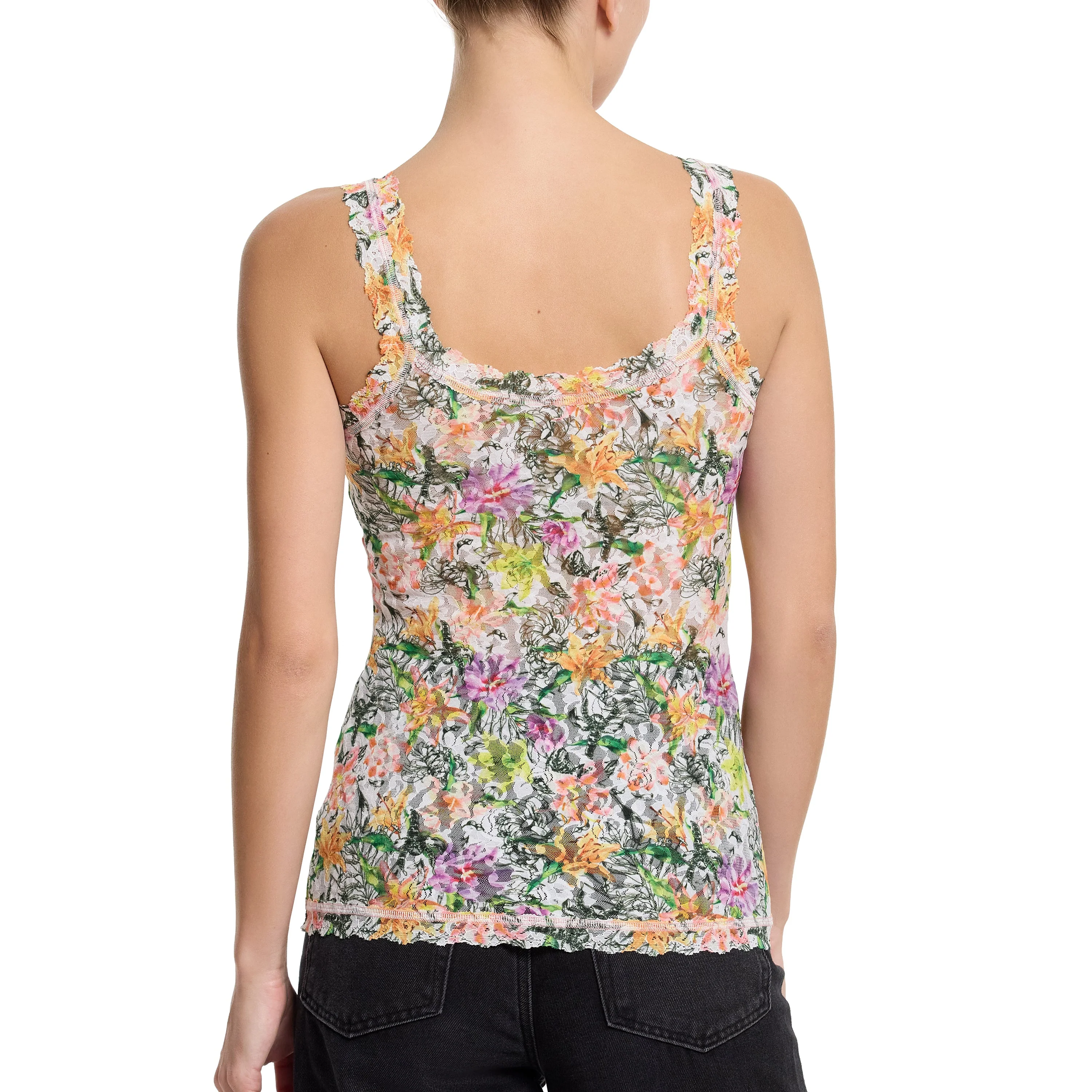 Signature Lace Unlined Camisole | Botany (White) - Image 12