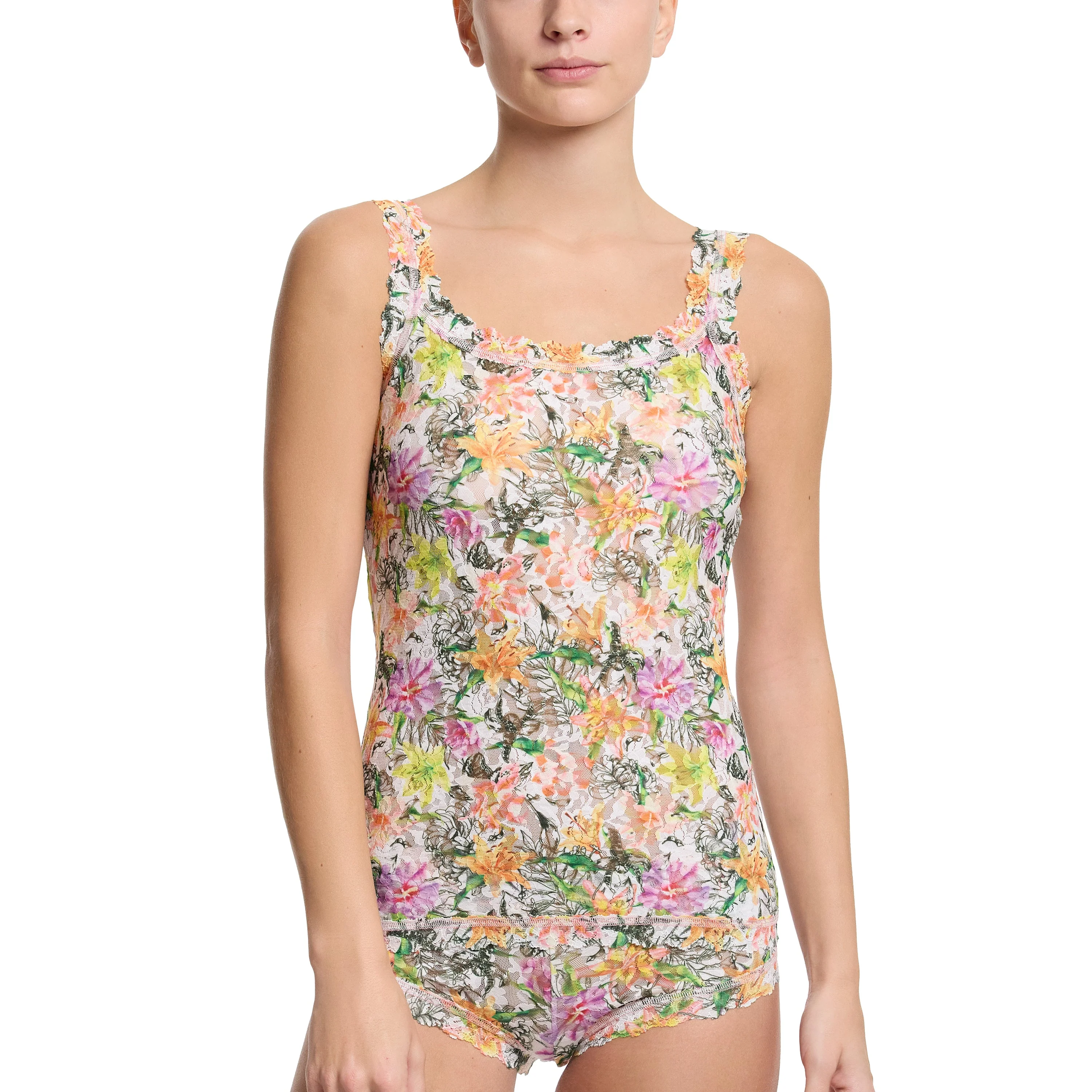 Signature Lace Unlined Camisole | Botany (White) - Image 2
