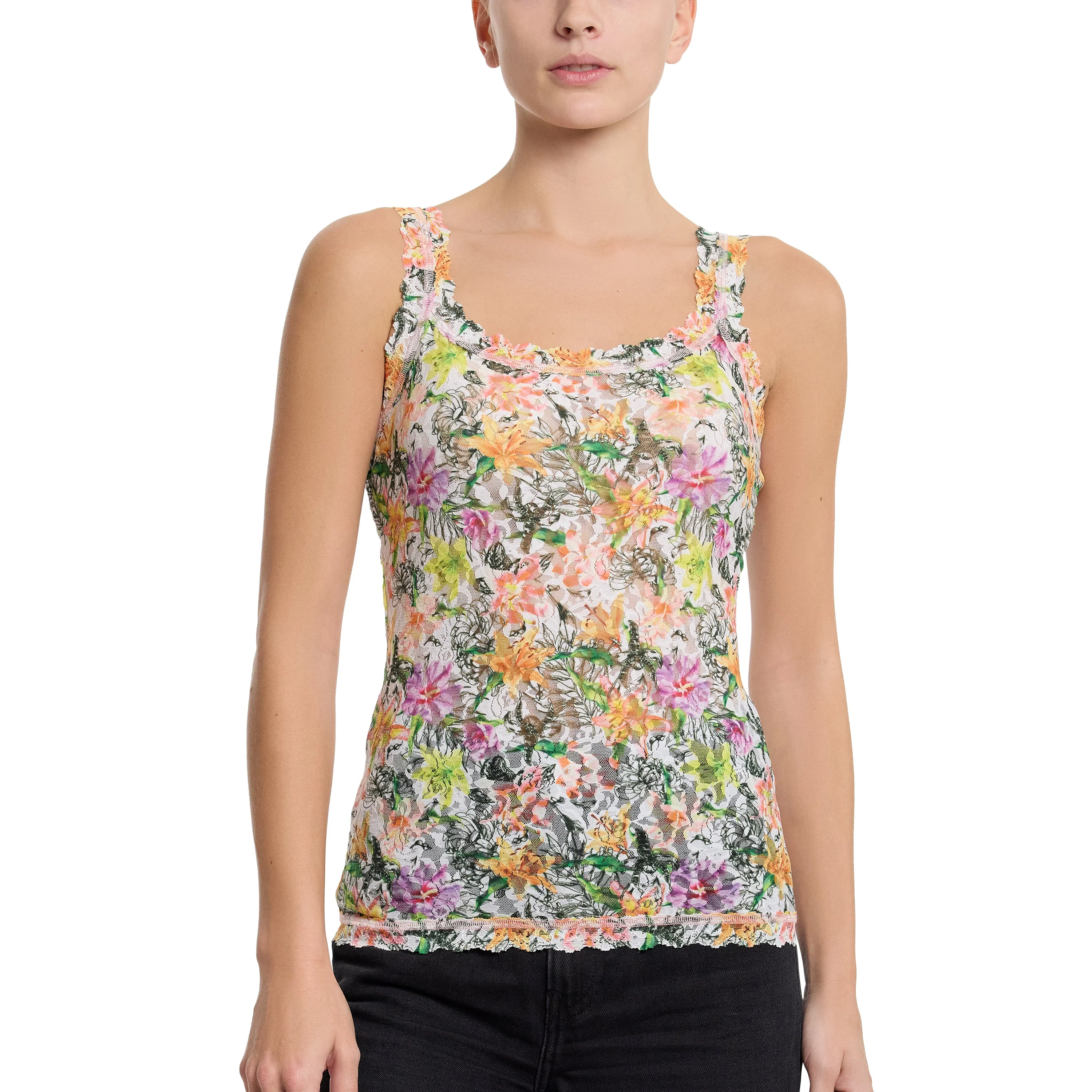 Signature Lace Unlined Camisole | Botany (White) - Image 6