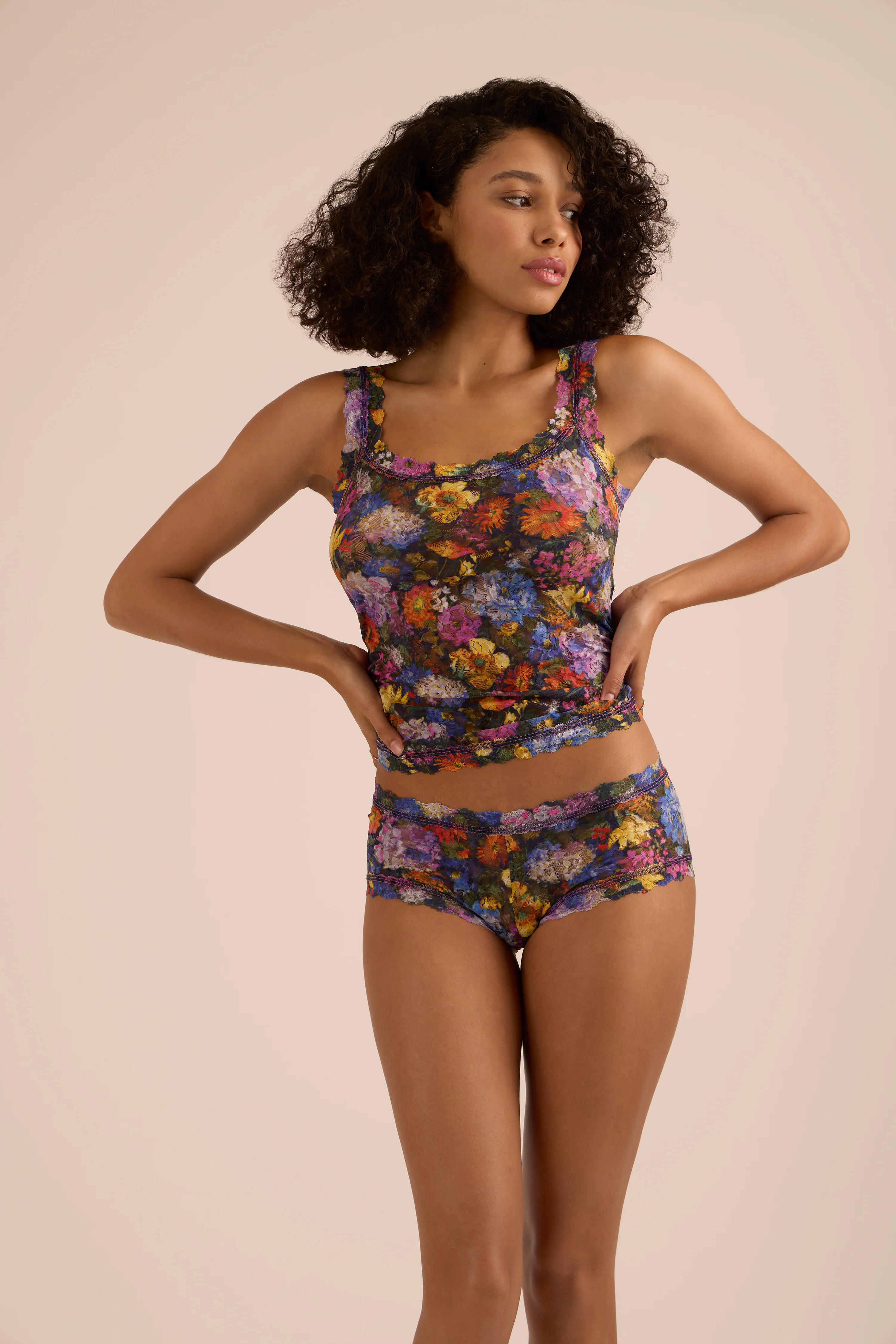 Signature Lace Unlined Camisole | Impressionist (Blue) - Image 8