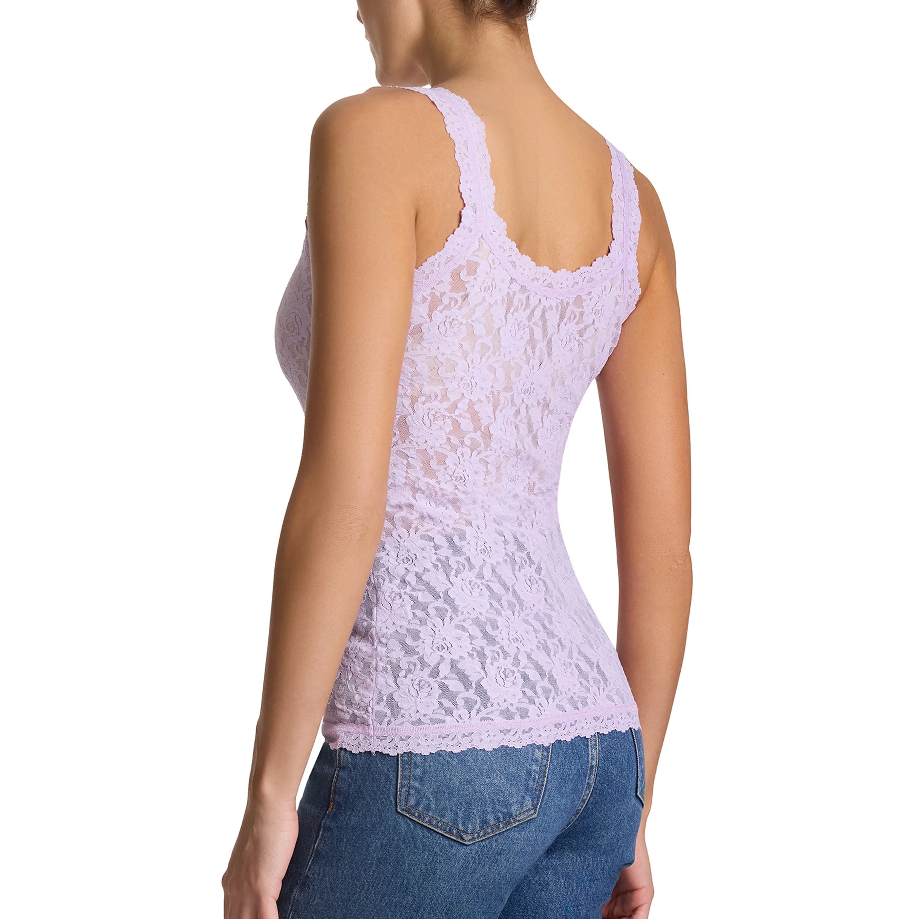 Signature Lace Unlined Camisole | Lavender Fields (Purple) - Image 5