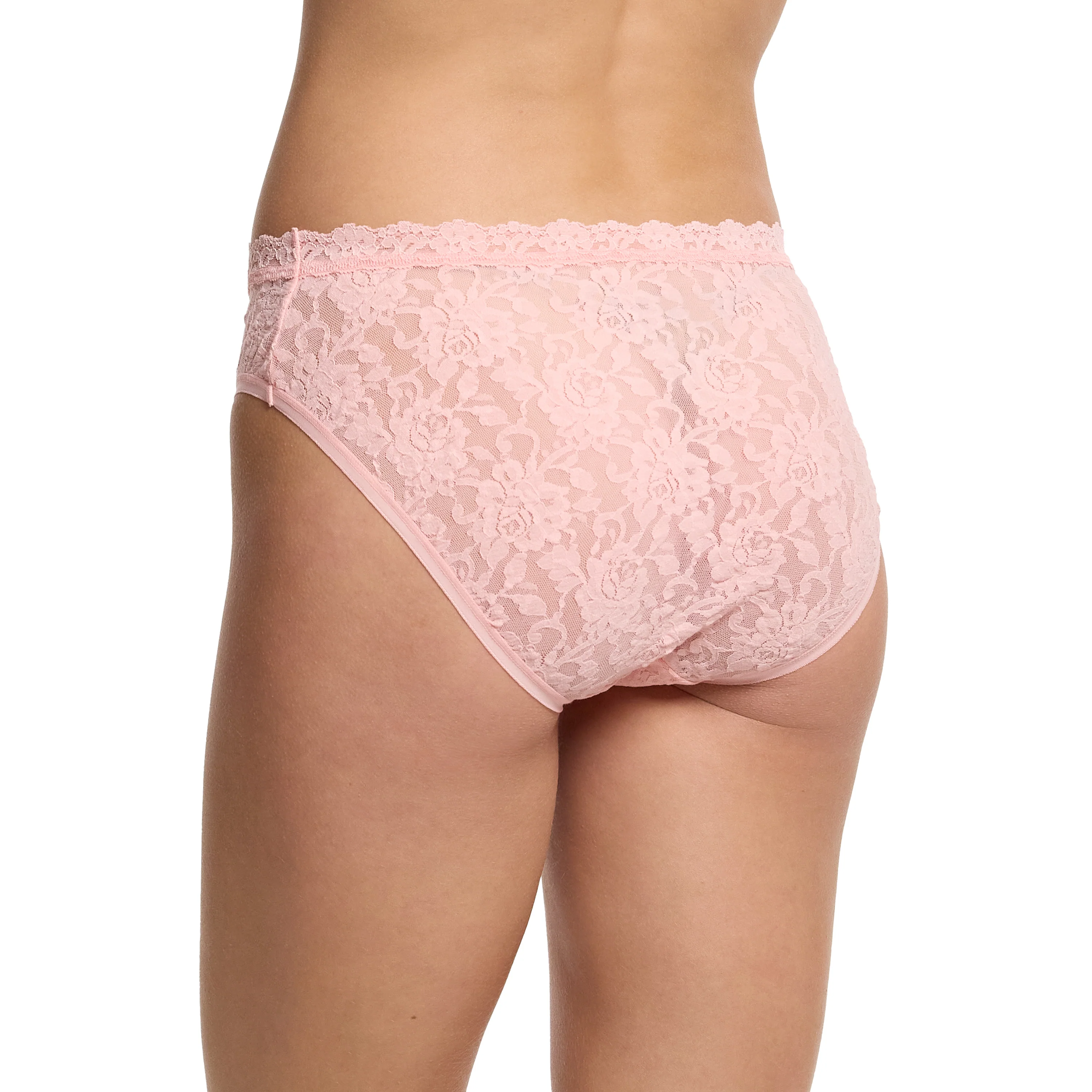 Signature Lace V-Front Brief | Pretty In Peach (Pink) - Image 4