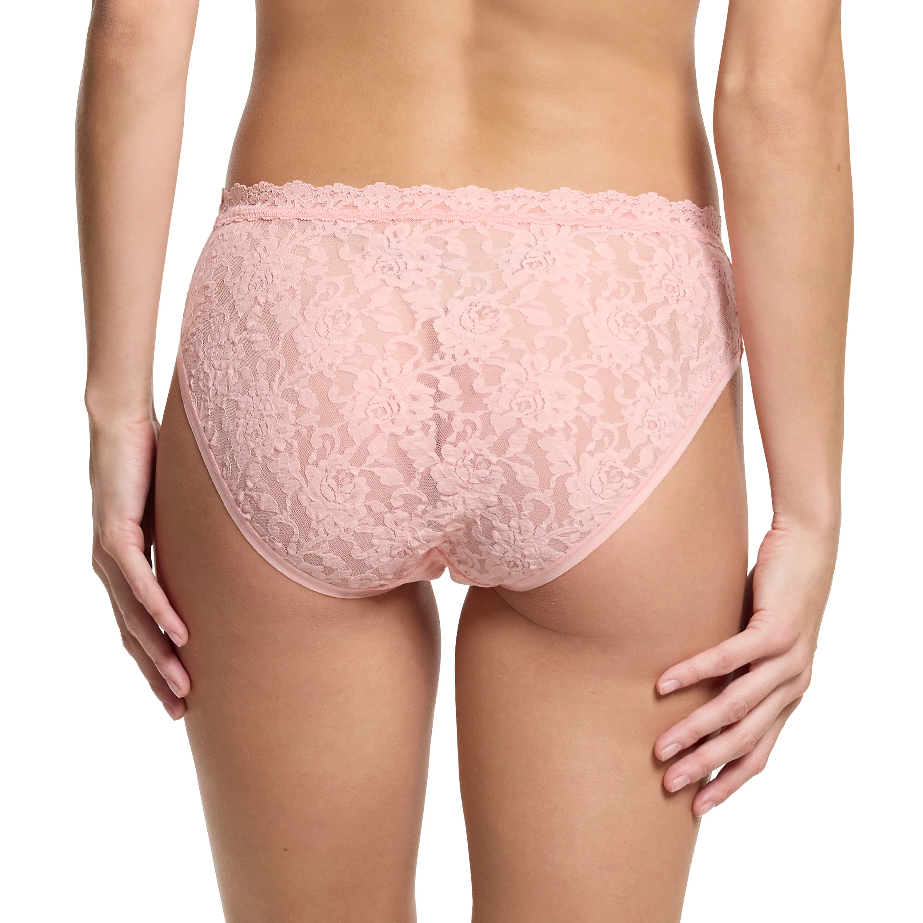 Signature Lace V-Front Brief | Pretty In Peach (Pink) - Image 5