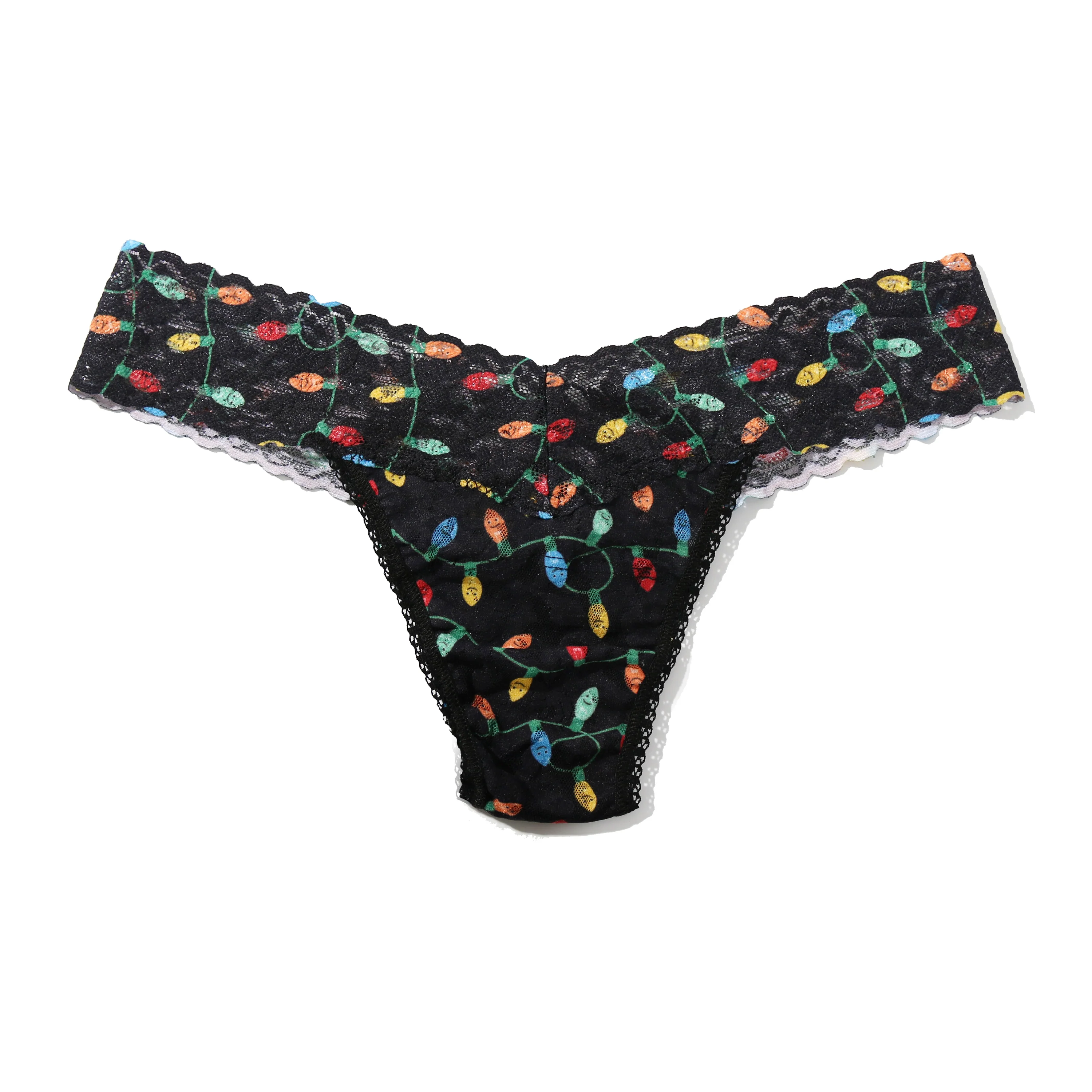 Sinature Lace Low Rise Thong & Saxx Boxer Brief | Getta Watt (Black) - Image 9