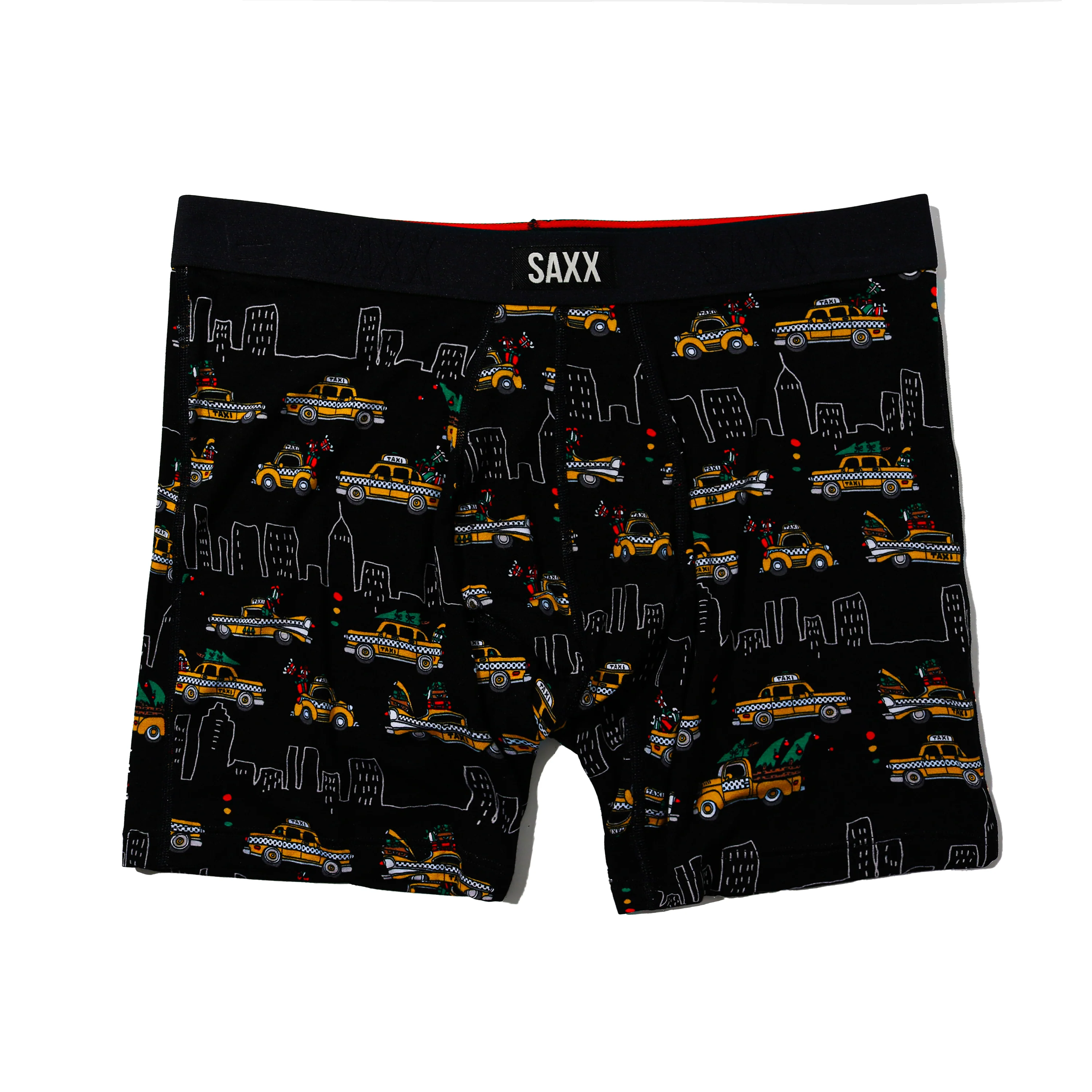Sinature Lace Low Rise Thong & Saxx Boxer Brief | Hail The Holidays | Black - Image 8