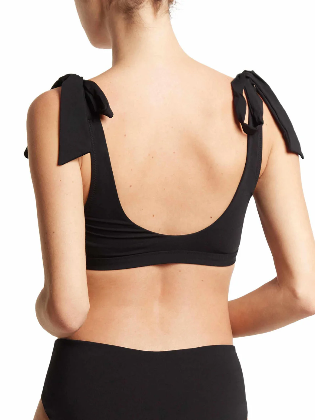 Swim Scoop Bikini Top | Black - Image 3