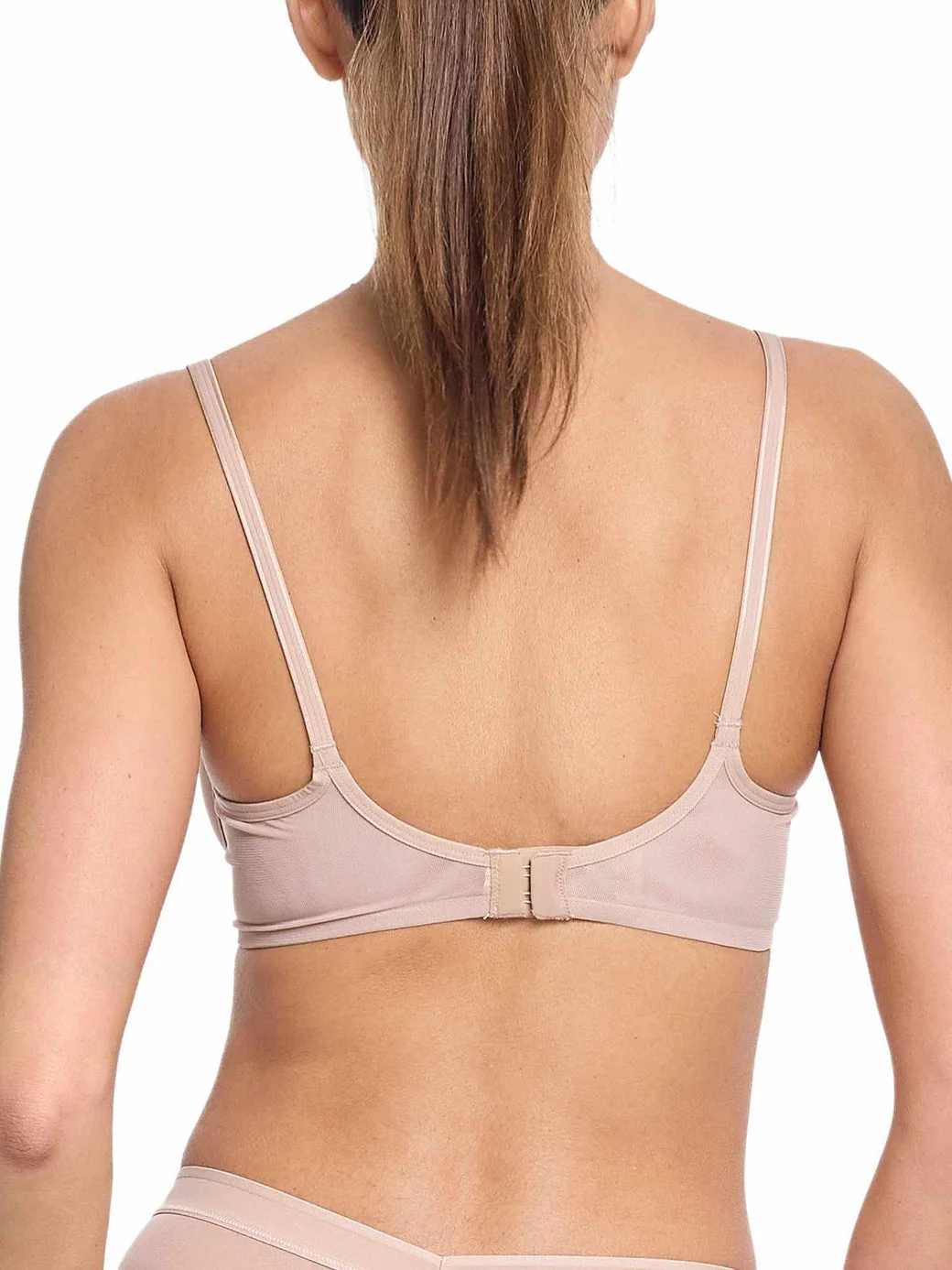 Unlined Mesh Underwire Bra | Chai - Image 2