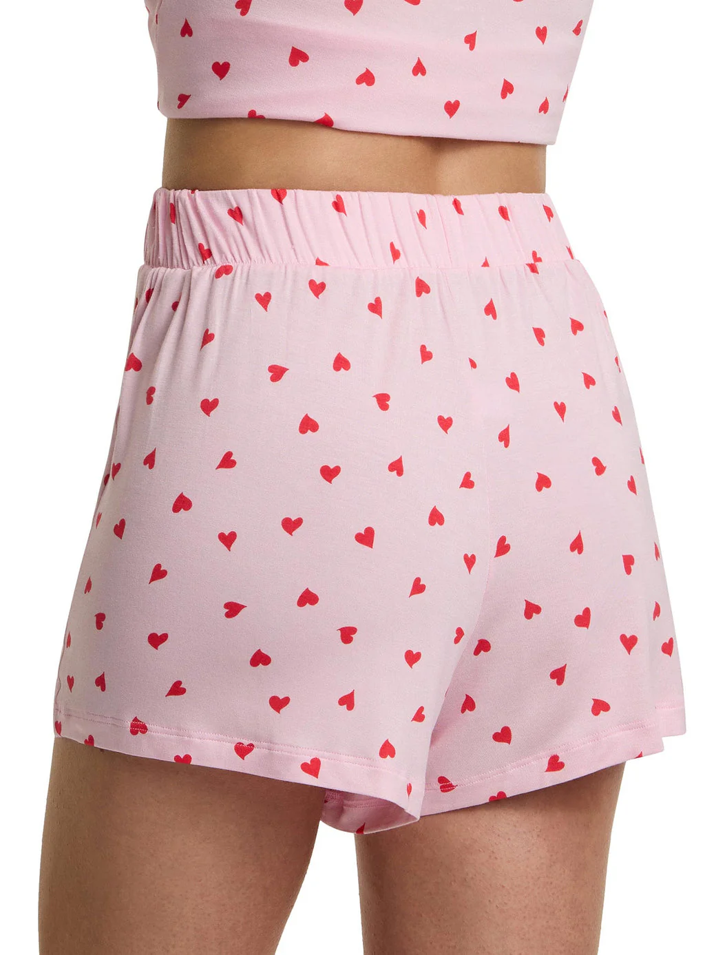 Unwind Drawstring Short | So In Love (Pink) - Image 3