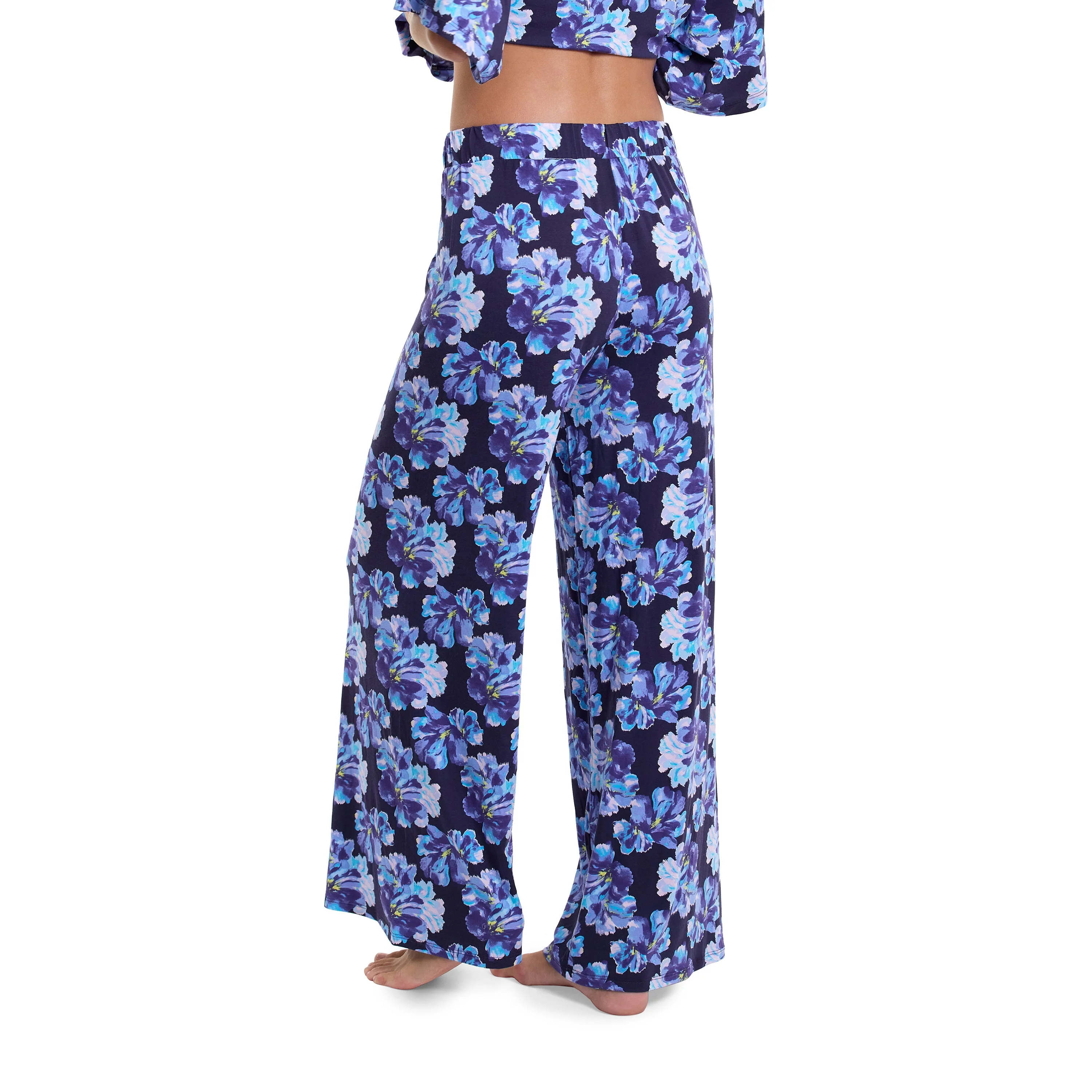Unwind Drawstring Wide Leg Pant | Nightfall (Purple) - Image 3