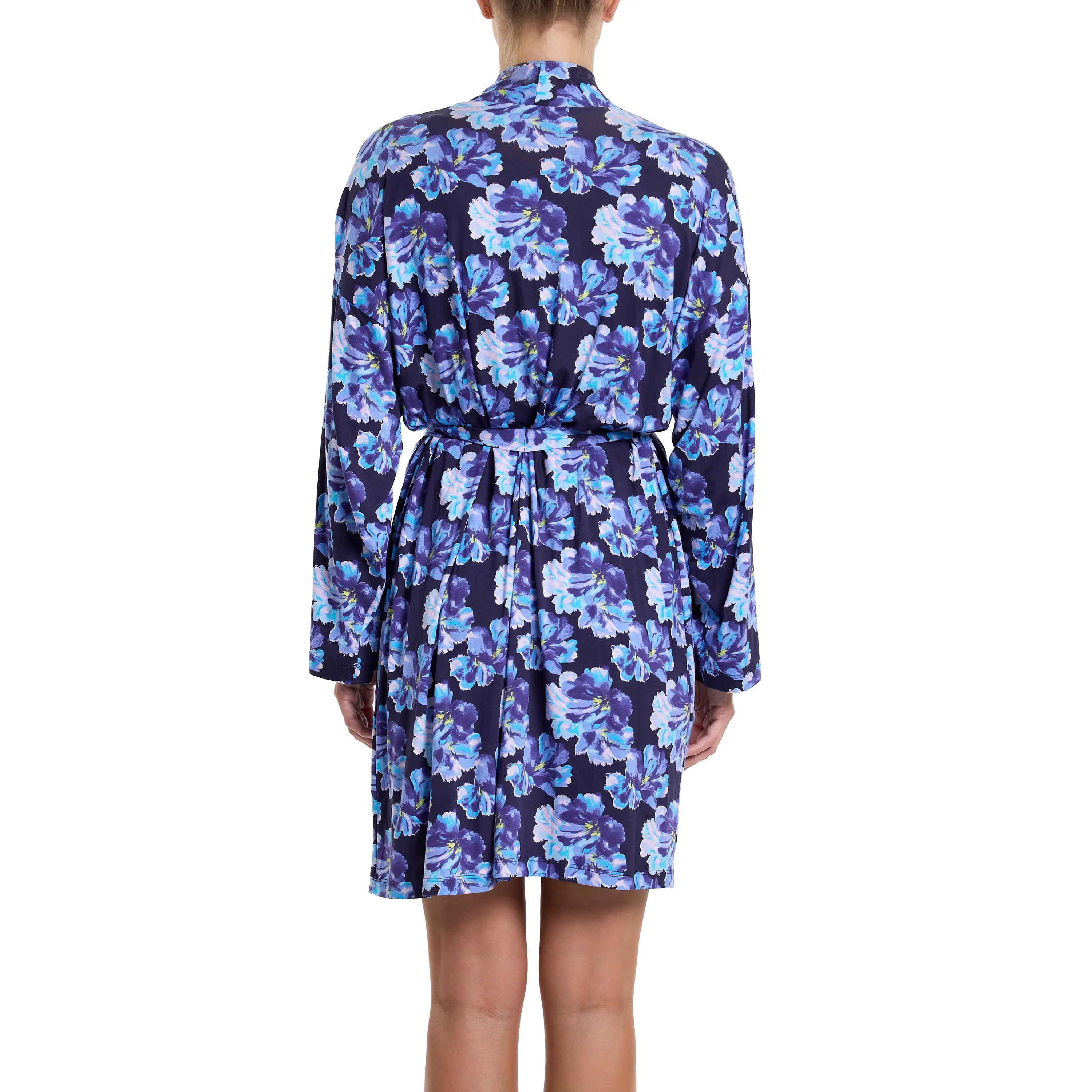 Unwind Knee Length Robe | Nightfall (Purple) - Image 5