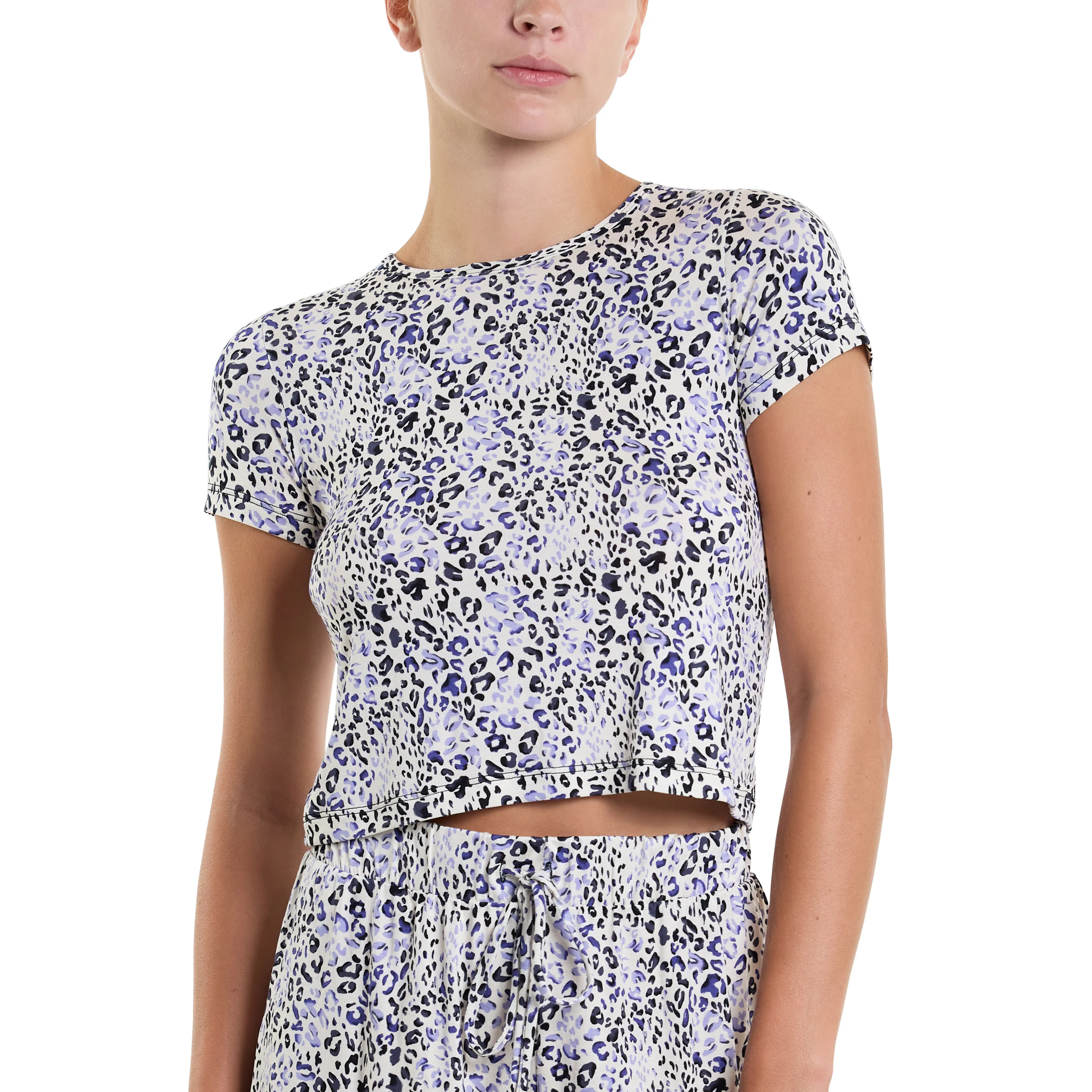Unwind Modal Baby Tee | Spotted - Image 3