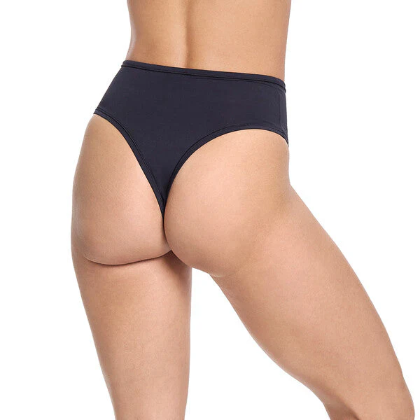 YourFit High Cut Thong | Black - Image 3