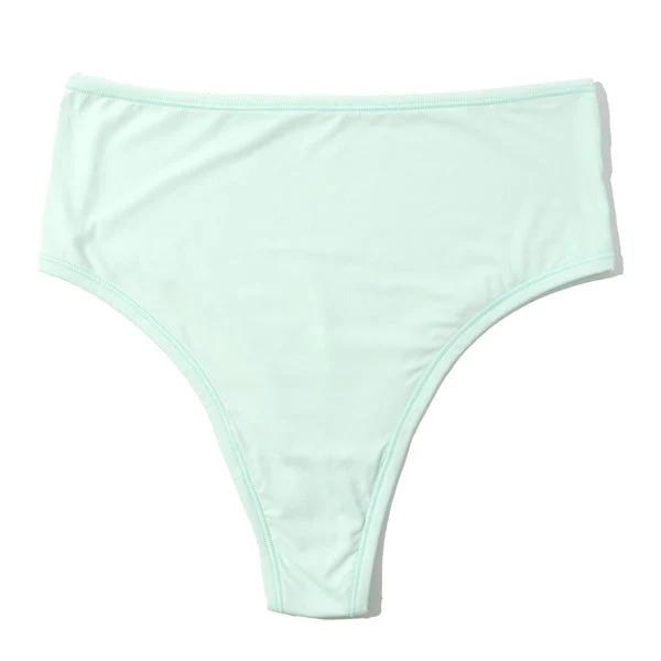 YourFit High Cut Thong | Crystal Clear (Blue)