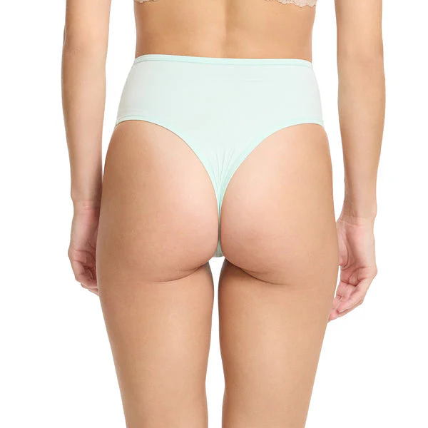 YourFit High Cut Thong | Crystal Clear (Blue) - Image 3