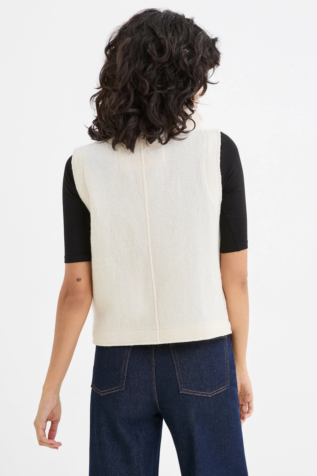 Hanora Vest | Cream - Image 4