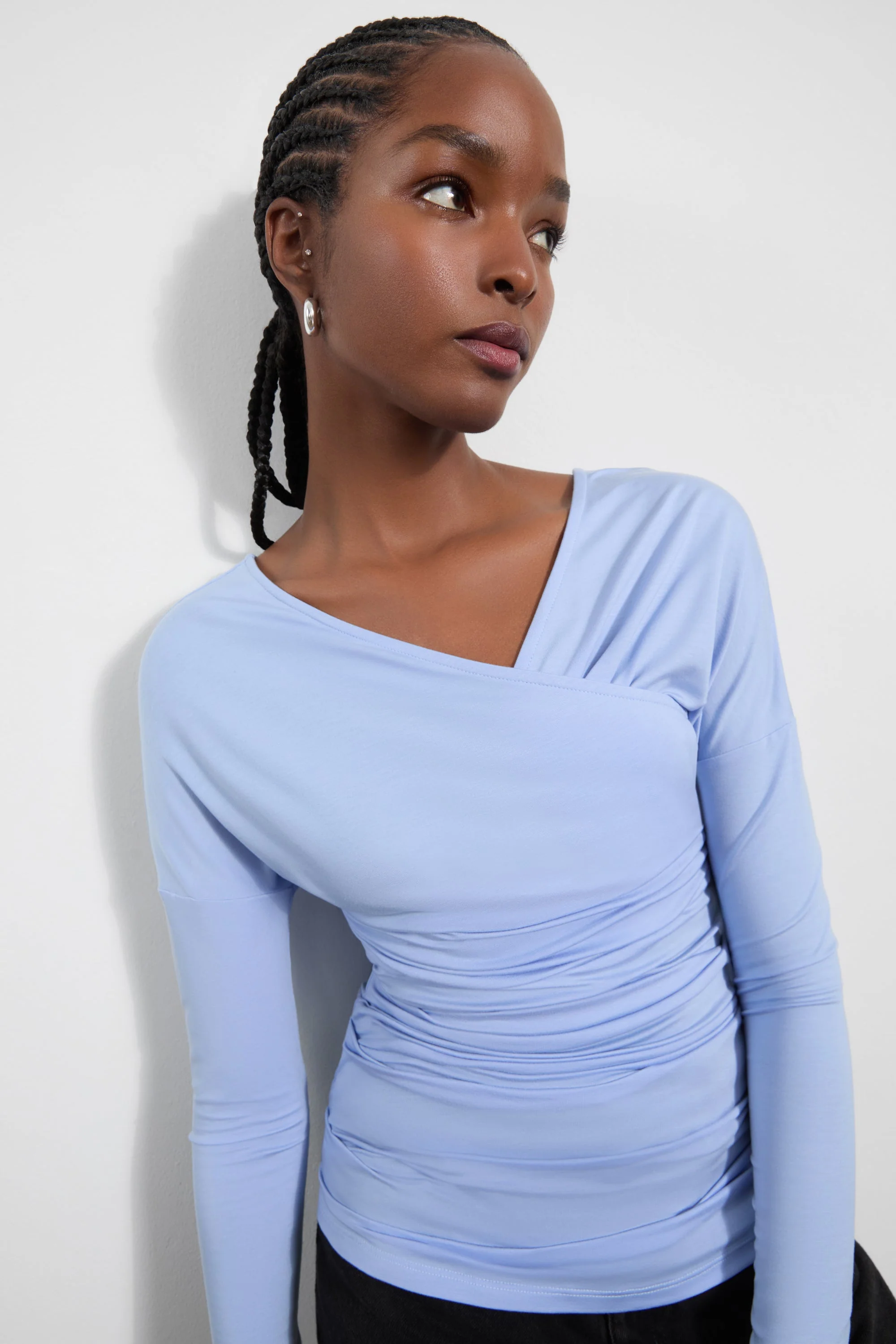 Jisoo Top | Ice Blue