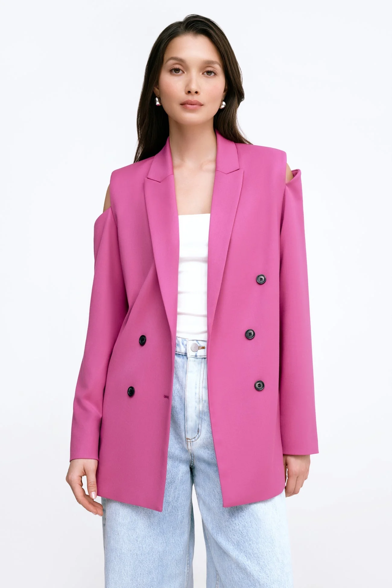 Kimi Blazer | Hot Pink - Image 2