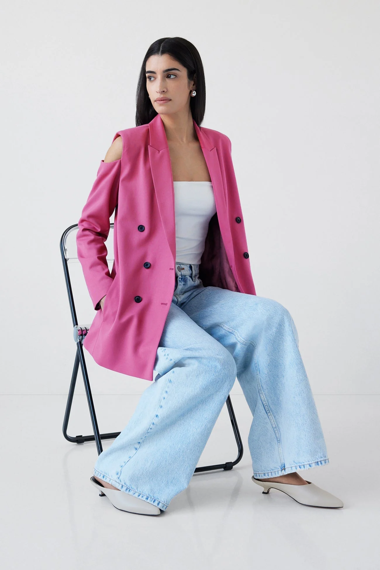 Kimi Blazer | Hot Pink - Image 8