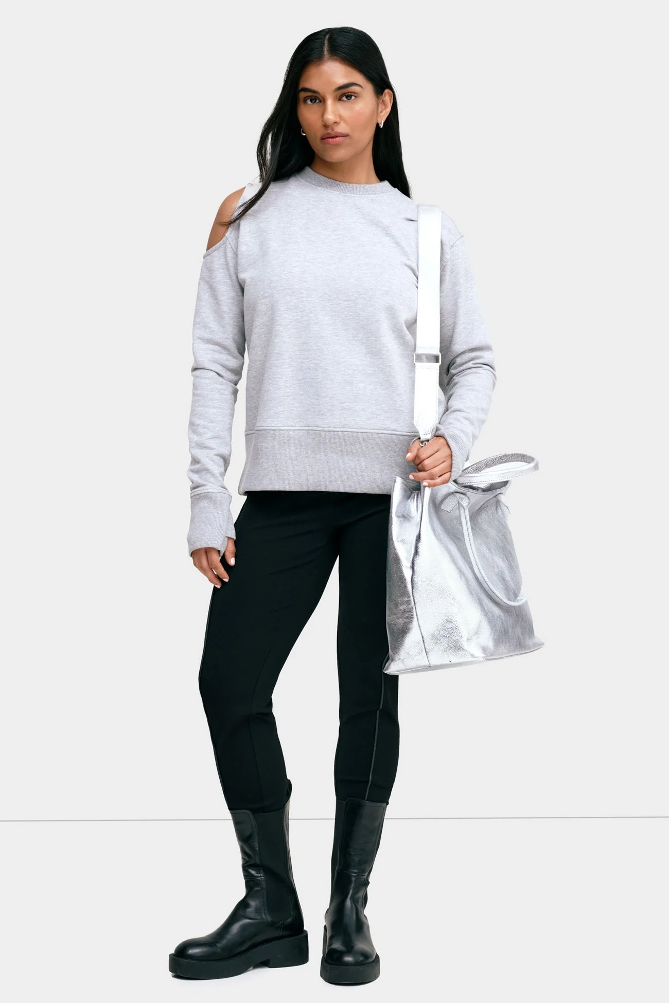 Laci Oversized Tote | Black - Image 17