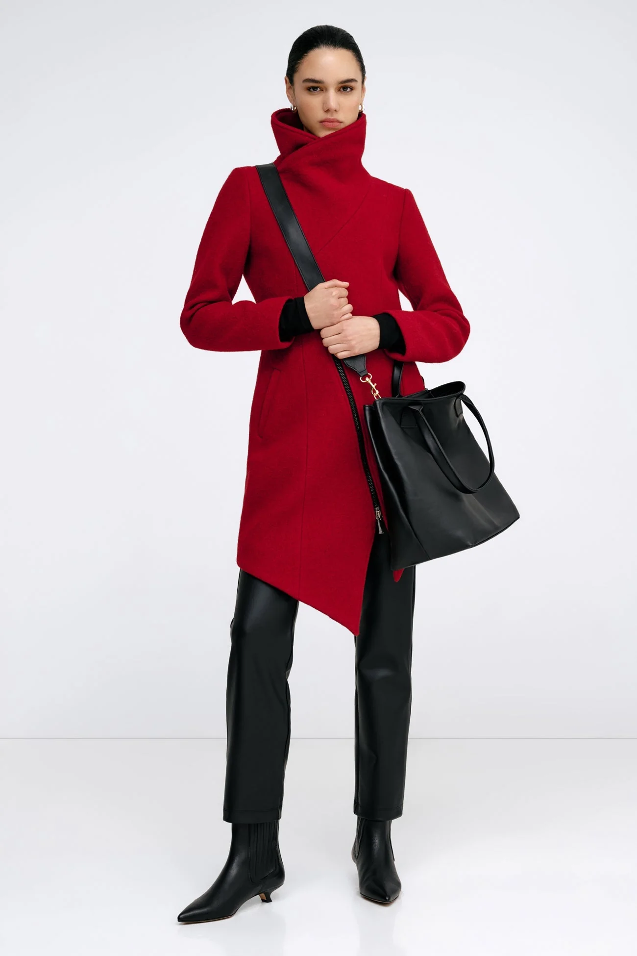 Laci Oversized Tote | Black - Image 2