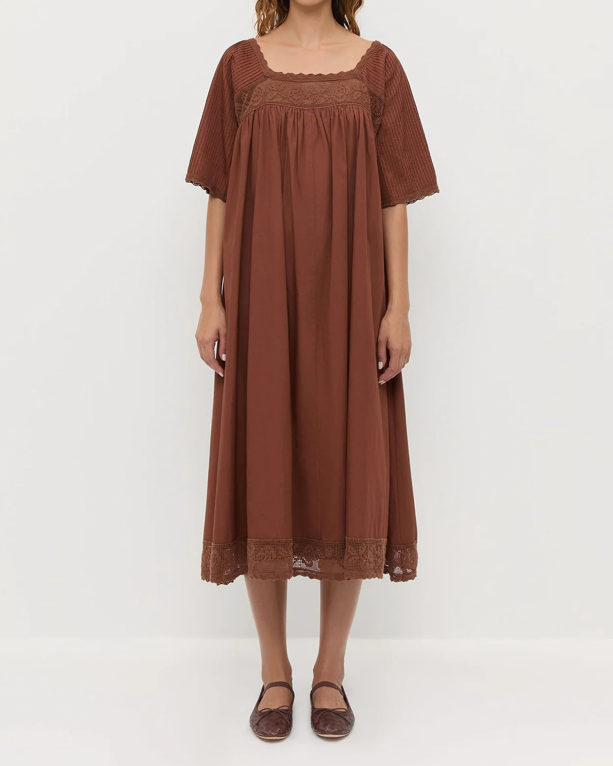 Althea Dress | Chestnut