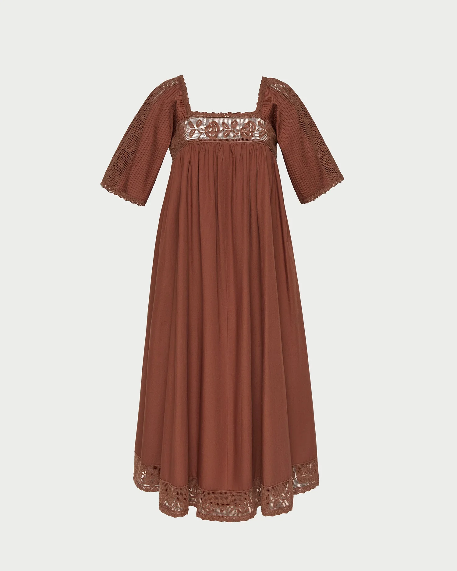 Althea Dress | Chestnut - Image 2