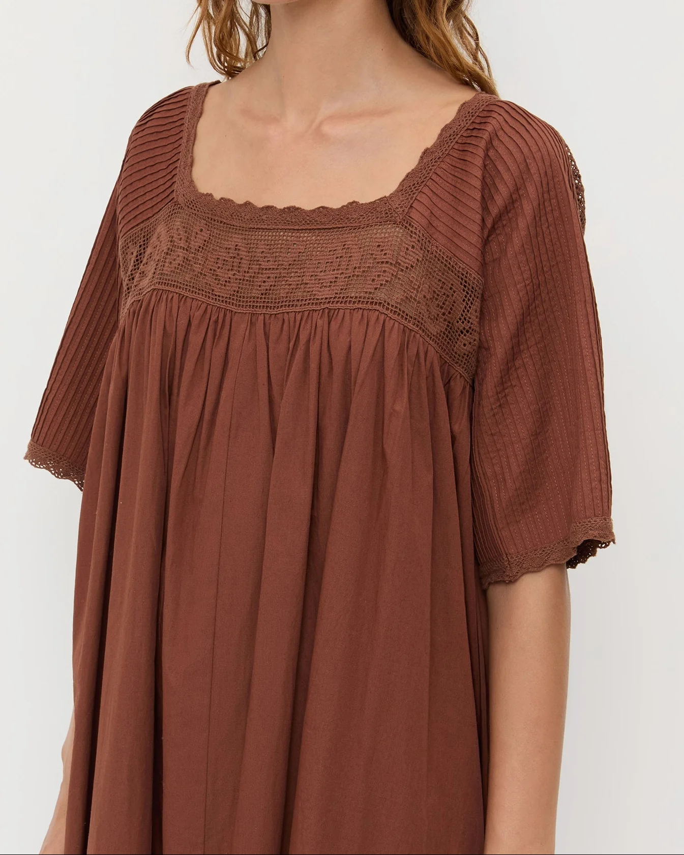 Althea Dress | Chestnut - Image 4