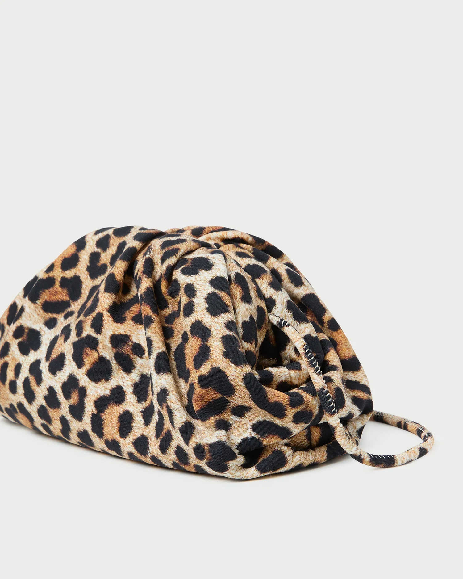Bailey Jersey Dome Clutch | Leopard - Image 2