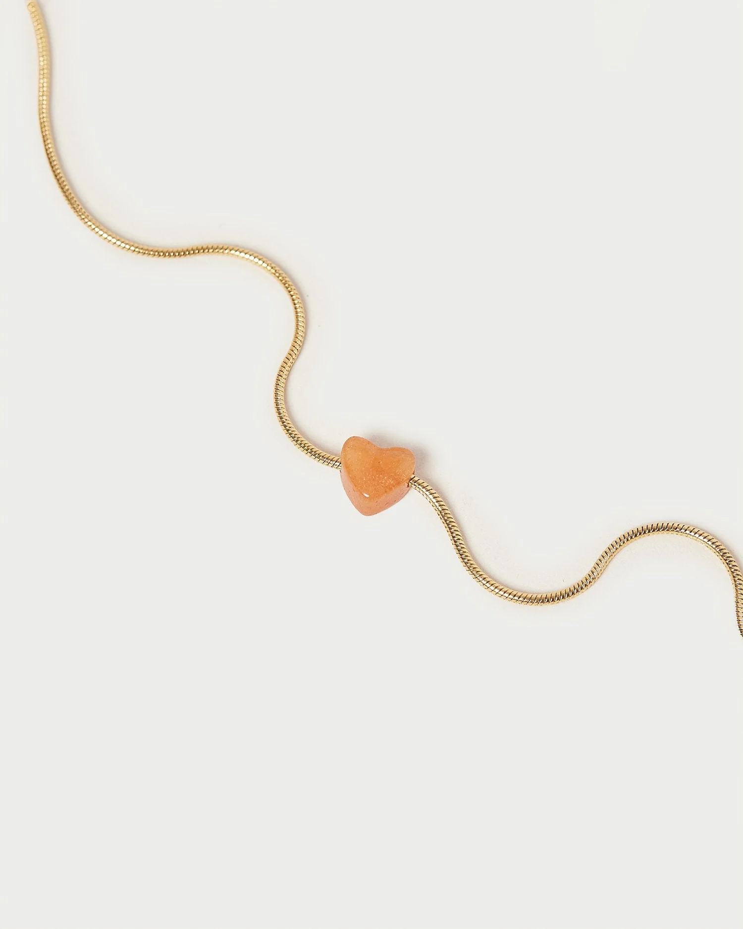 Calli Stone Heart Bracelet | Pink - Image 2