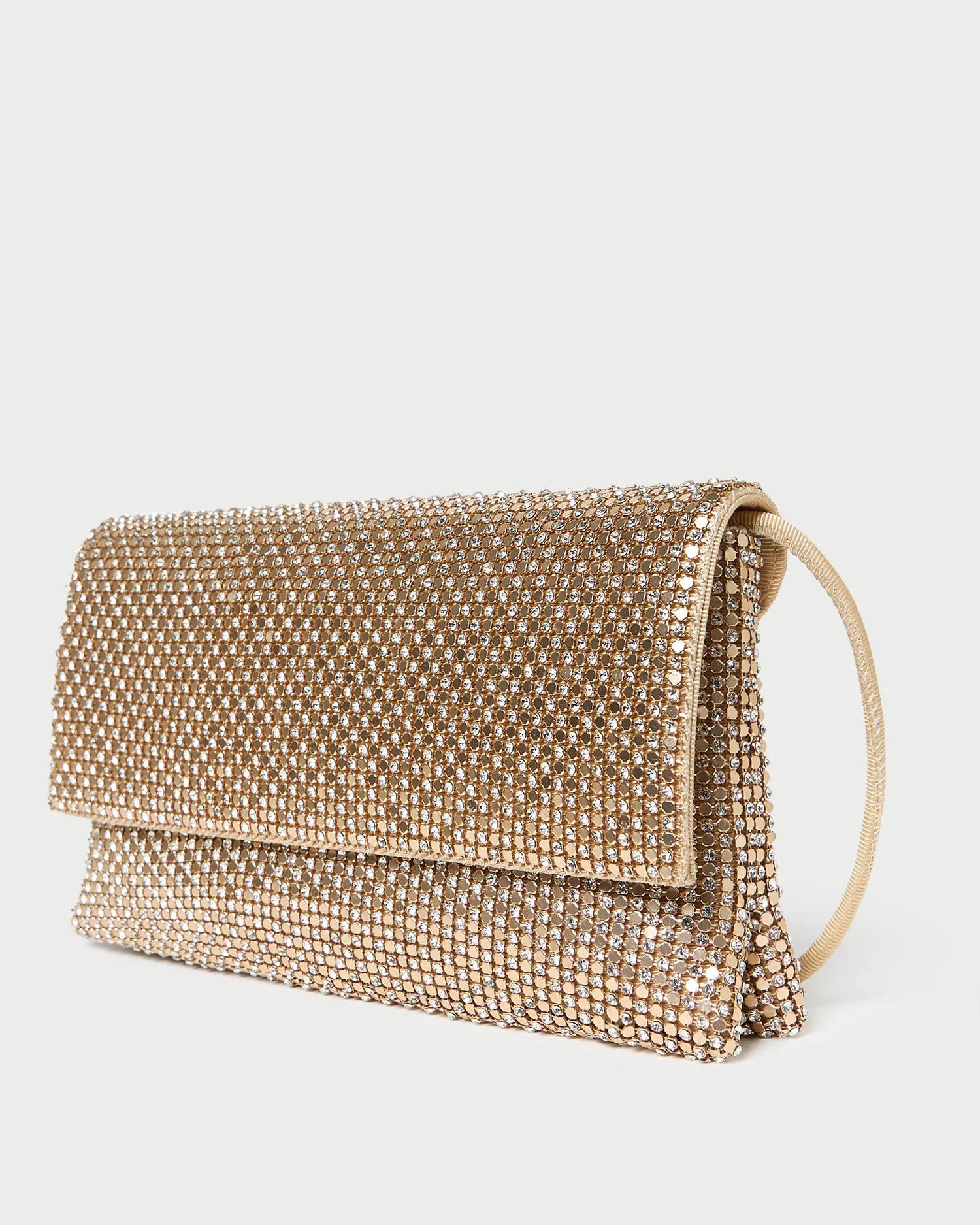 Charlee Diamante Shoulder Bag | Gold - Image 2