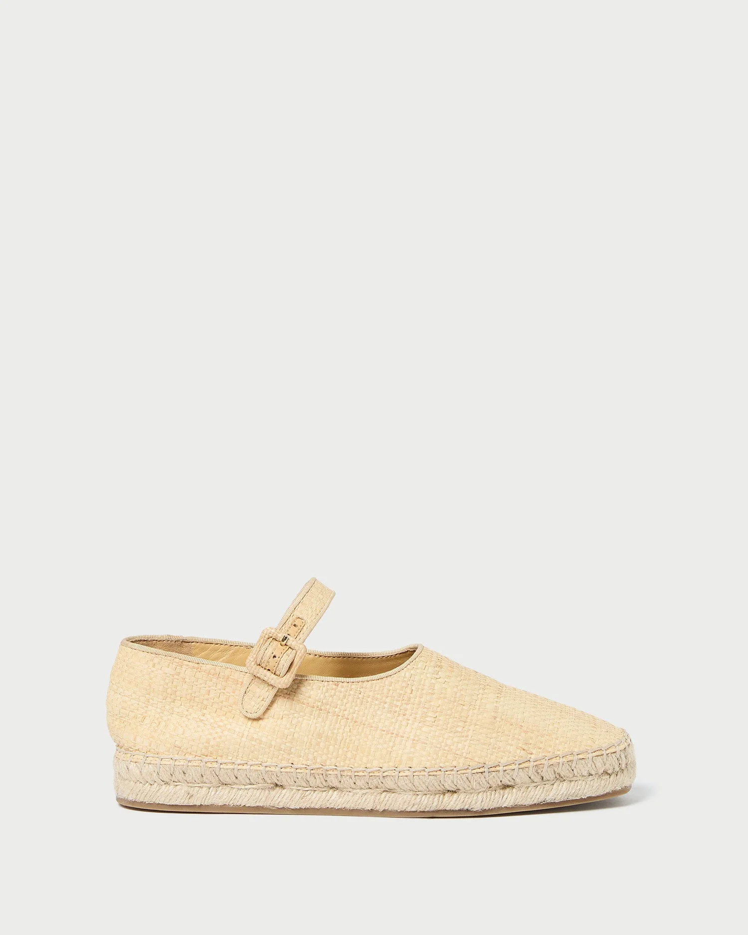 Clover Espadrille | Natural Raffia
