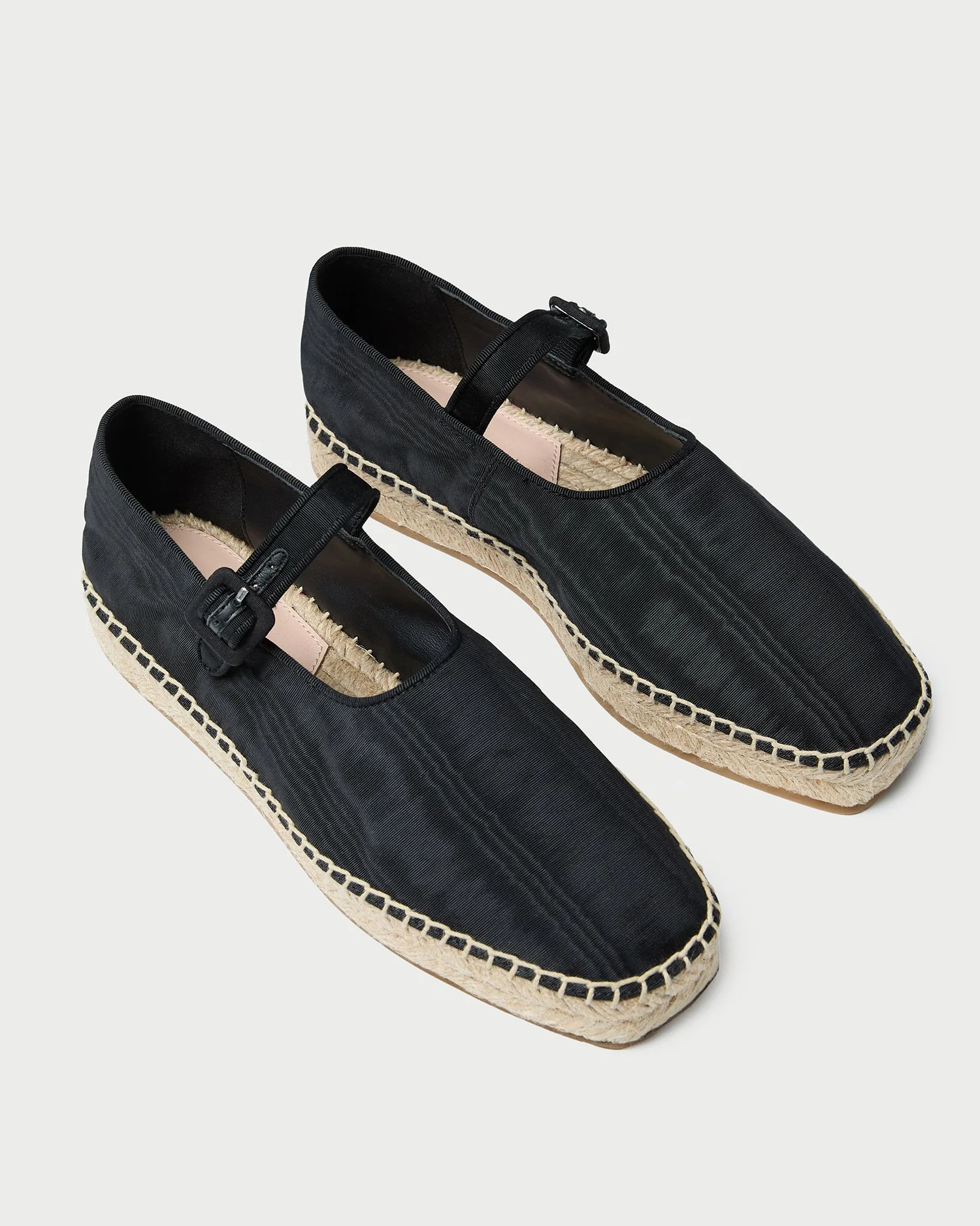 Clover Moire Espadrille | Black - Image 4