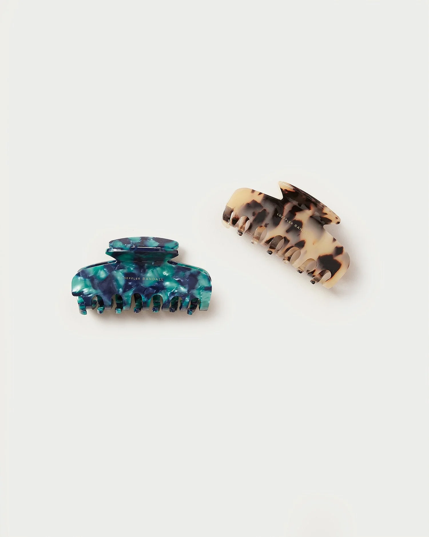 Colby Hair Claw Set | Forest/Brown