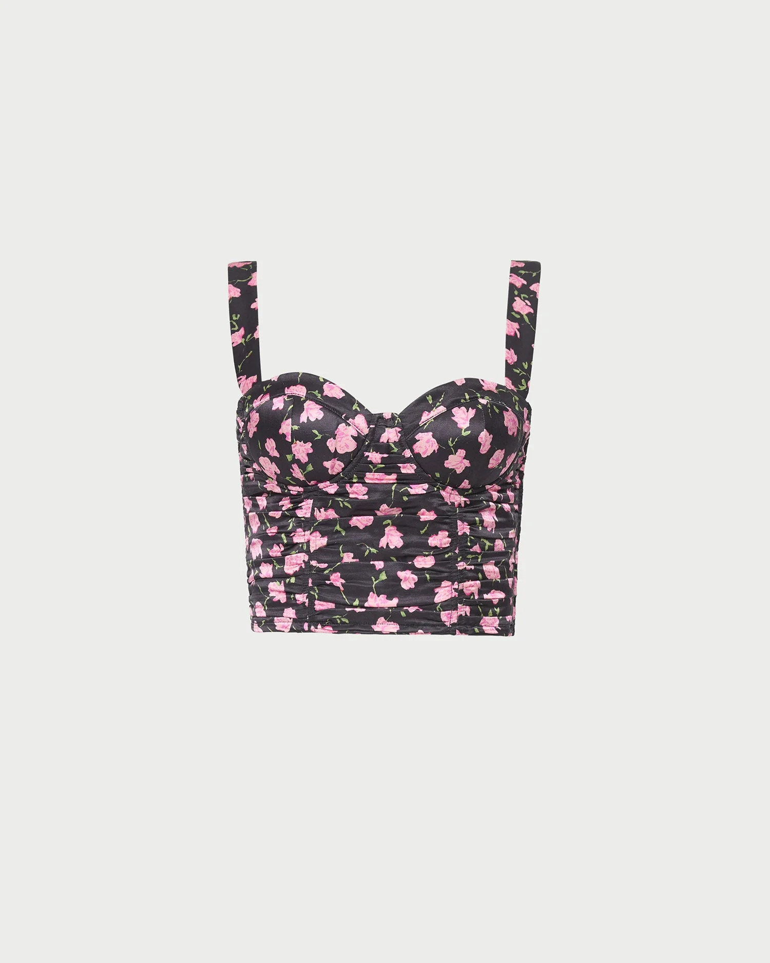 Cresta Top | Black/Rosette