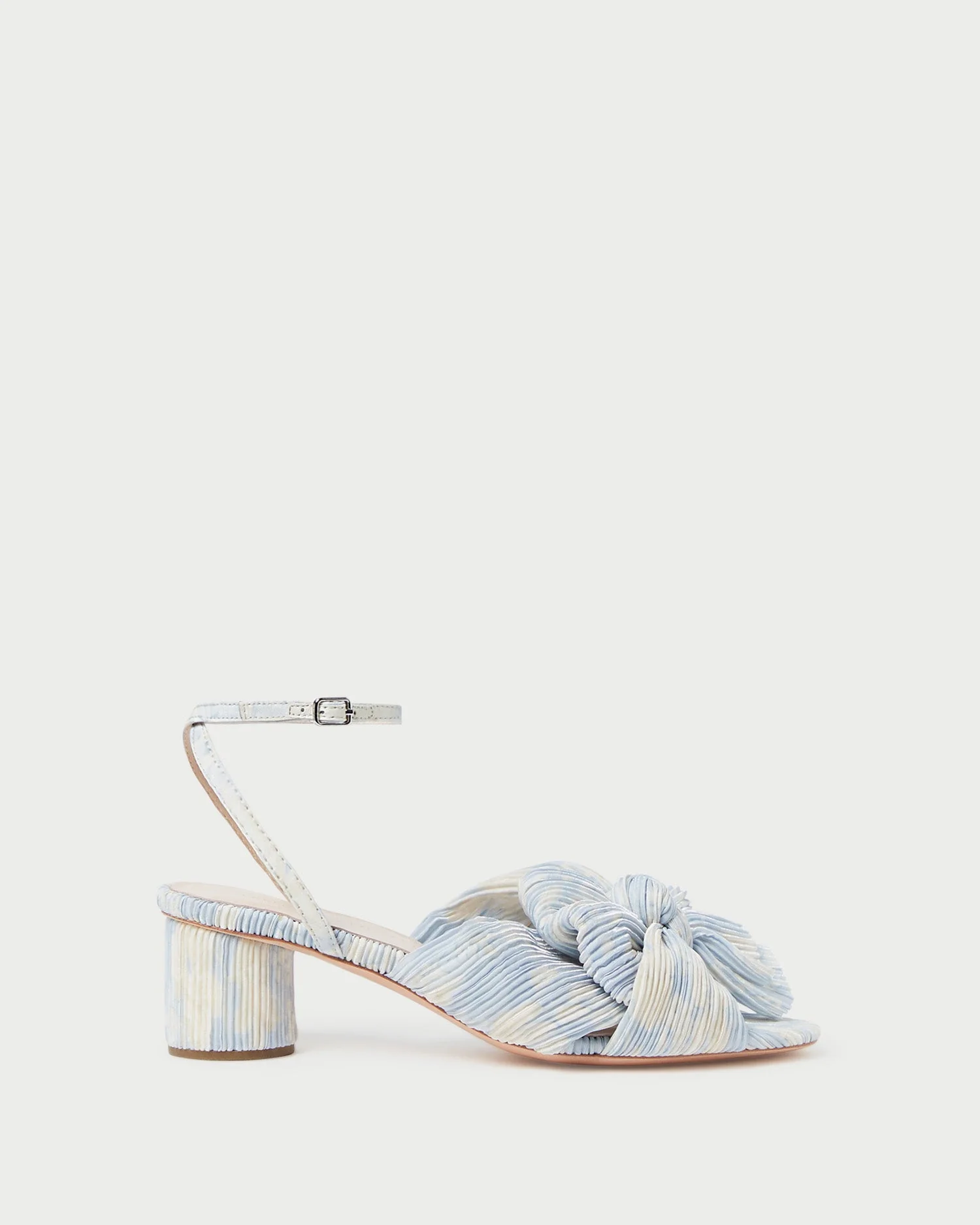 Dahlia Bow Heel | Blue Floral - Image 3