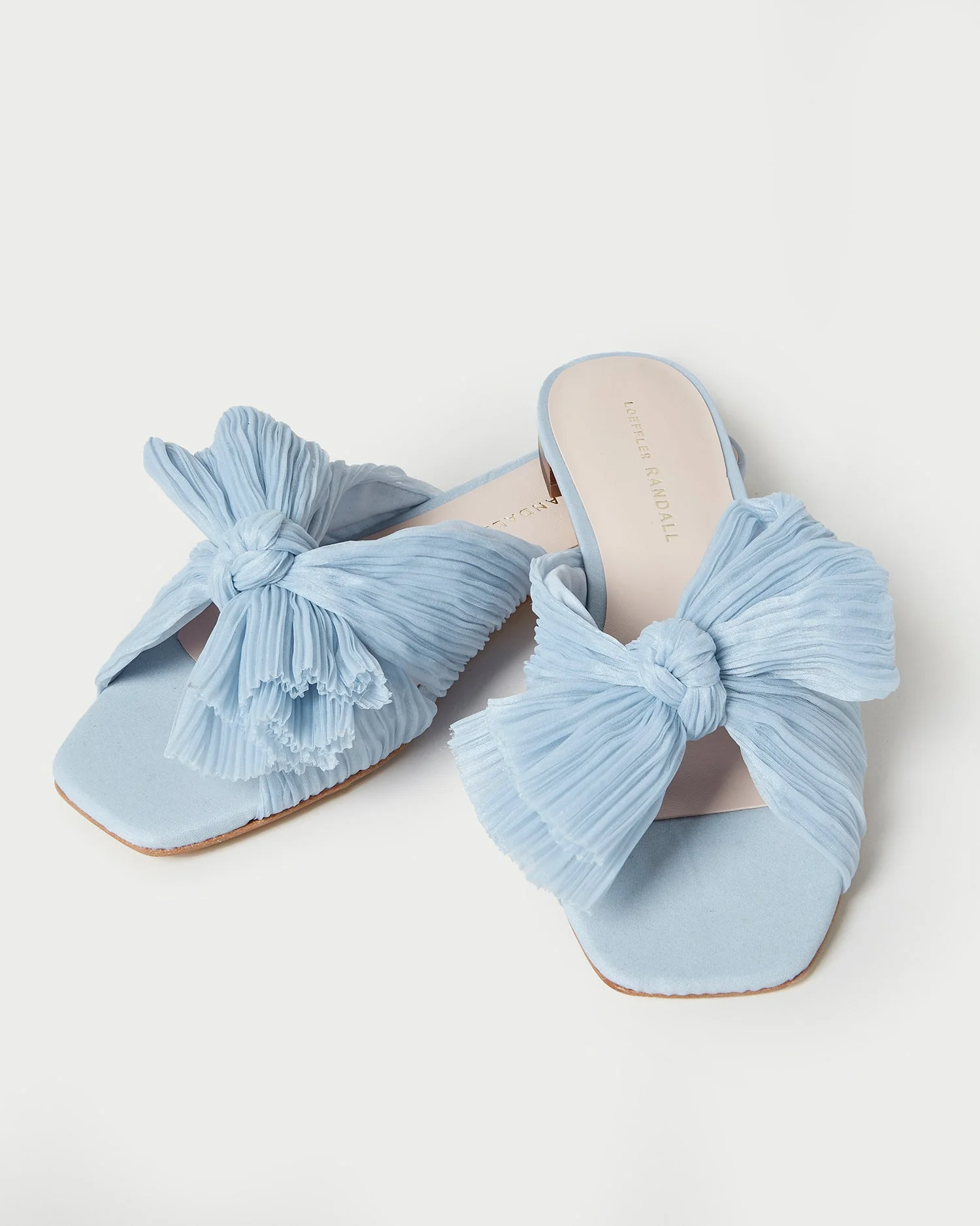 Daphne Bow Slide | Blue - Image 4