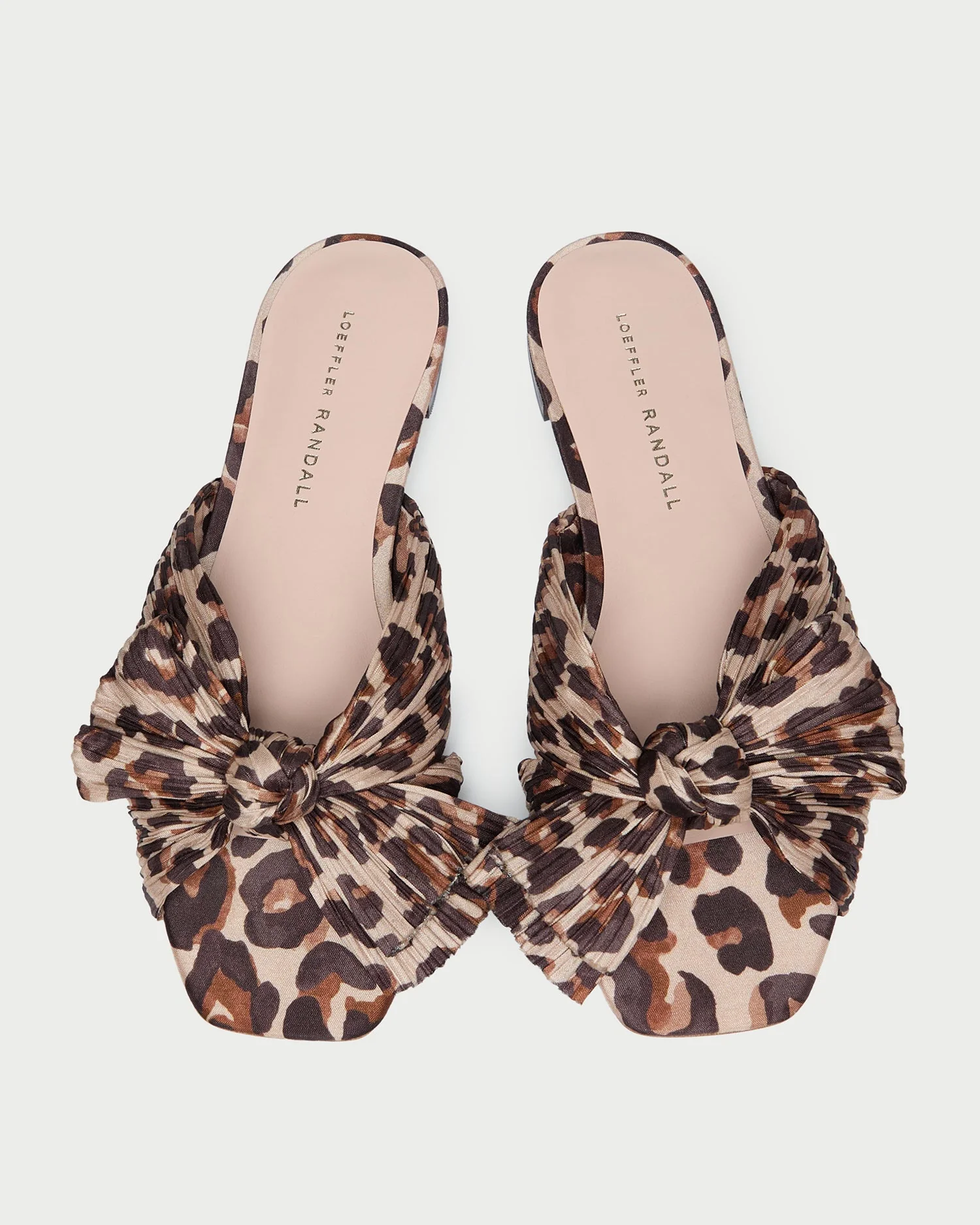 Daphne Bow Slide Sandal | Leopard