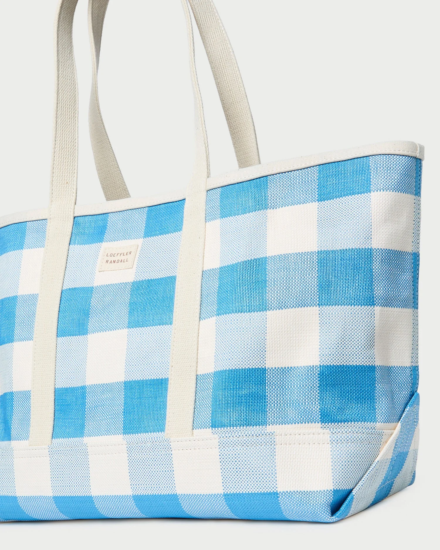 Deanie Tote | Blue Gingham - Image 3