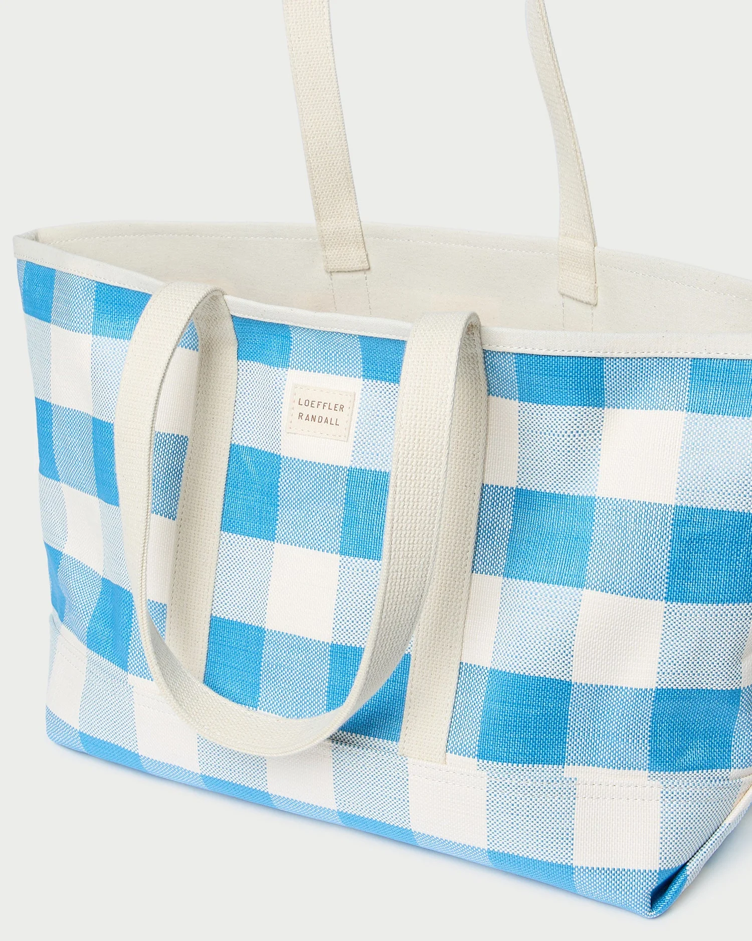 Deanie Tote | Blue Gingham - Image 4