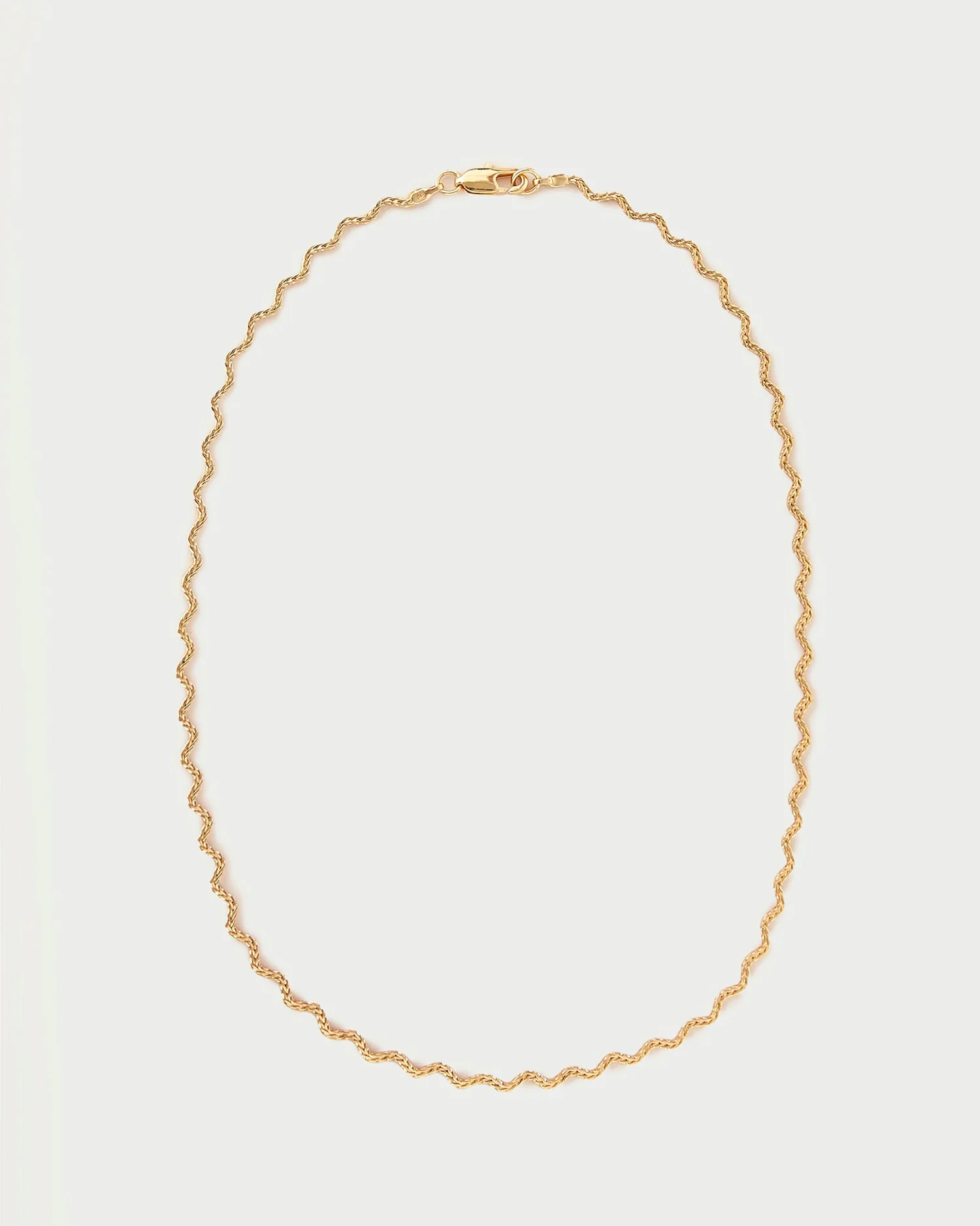 Delicate Wave Necklace | Gold