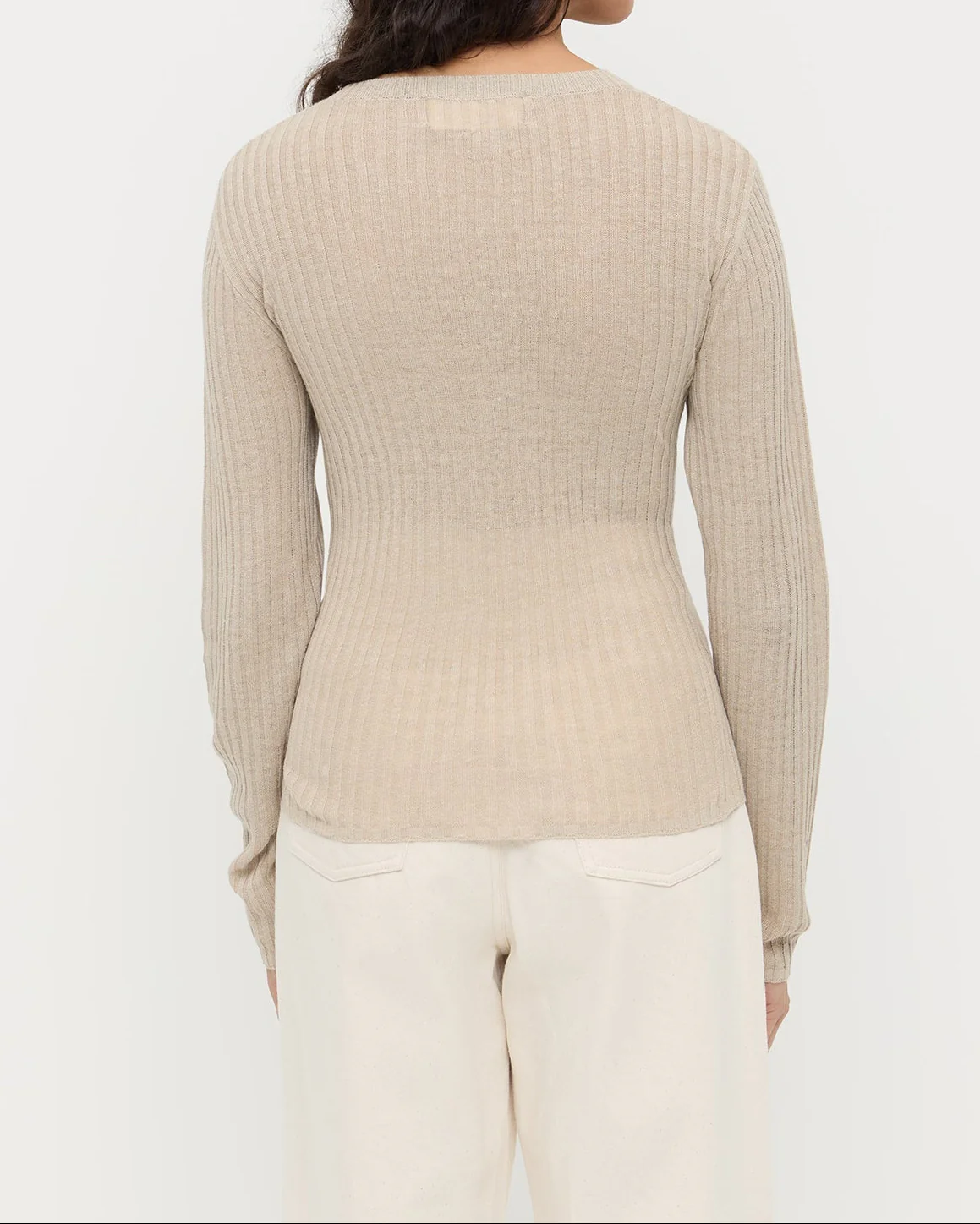 Dion Cardigan | Tan - Image 3