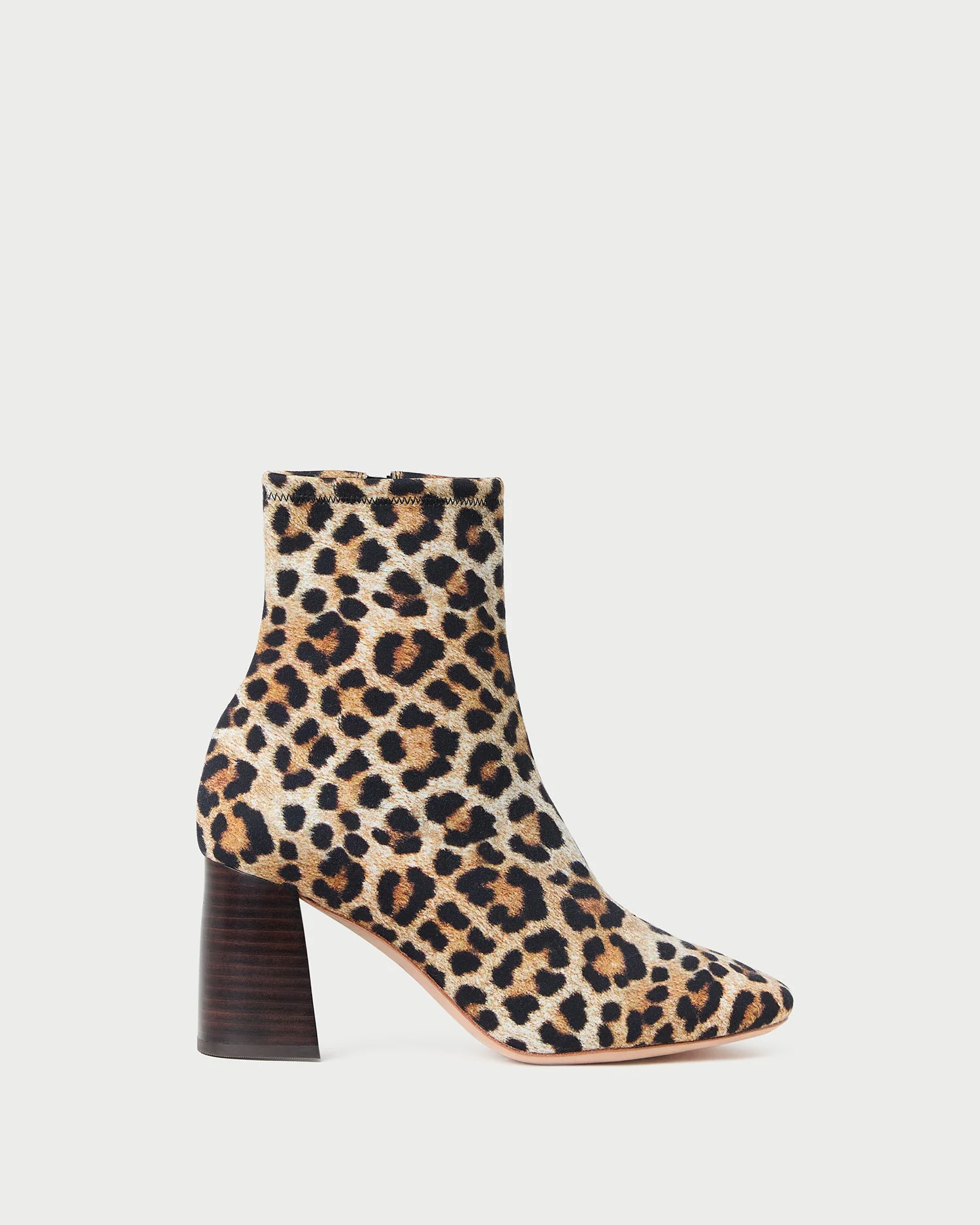 Elise Jersey Ankle Boot | Leopard