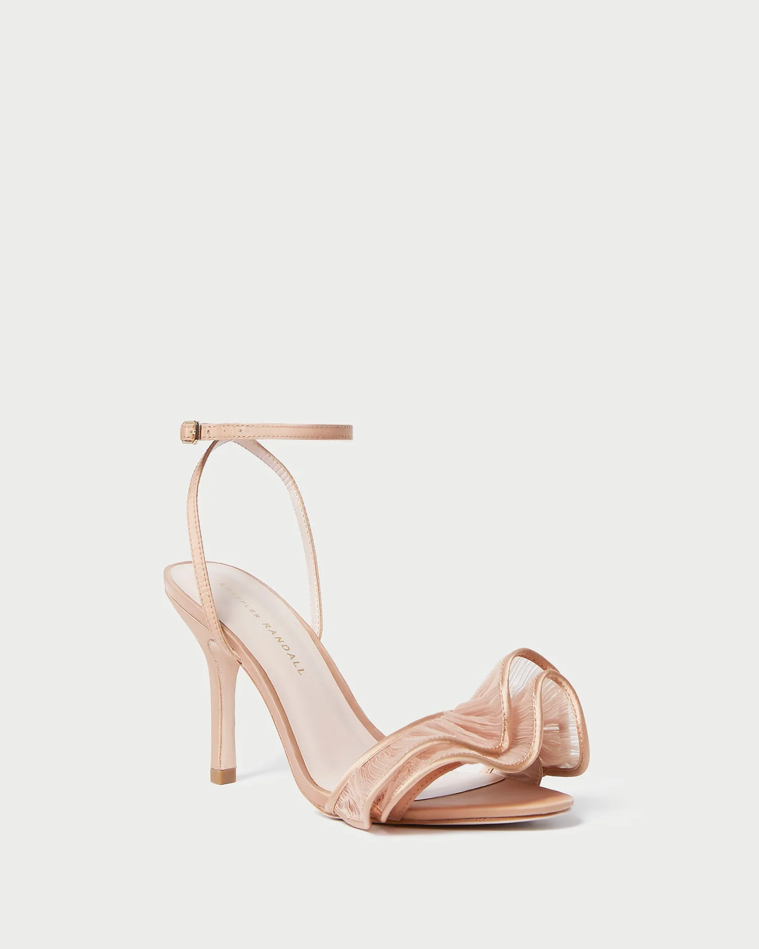 Estella Ruffle Heeled Sandal | Beauty - Image 4